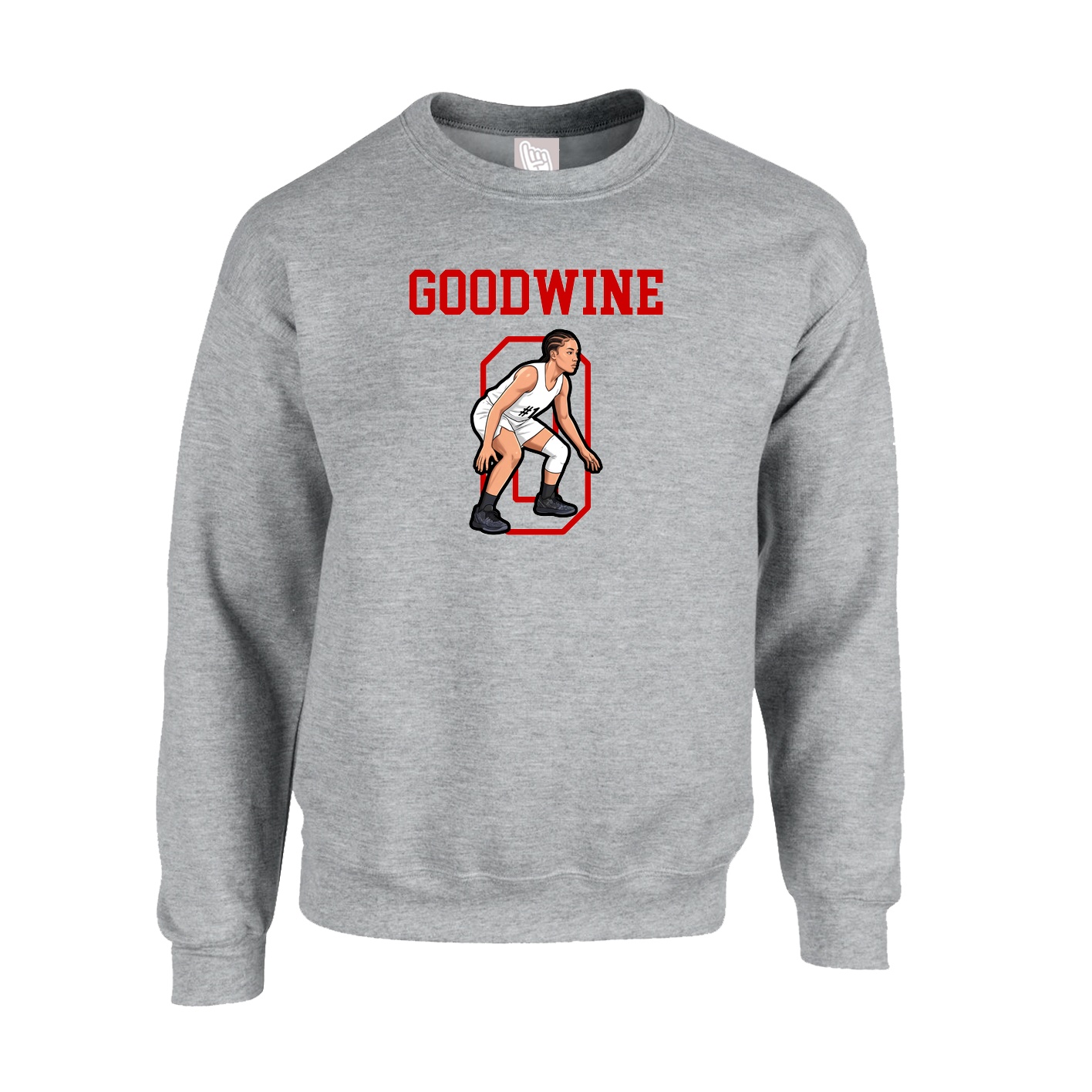 Fleece Crew — Shirsey in Grey