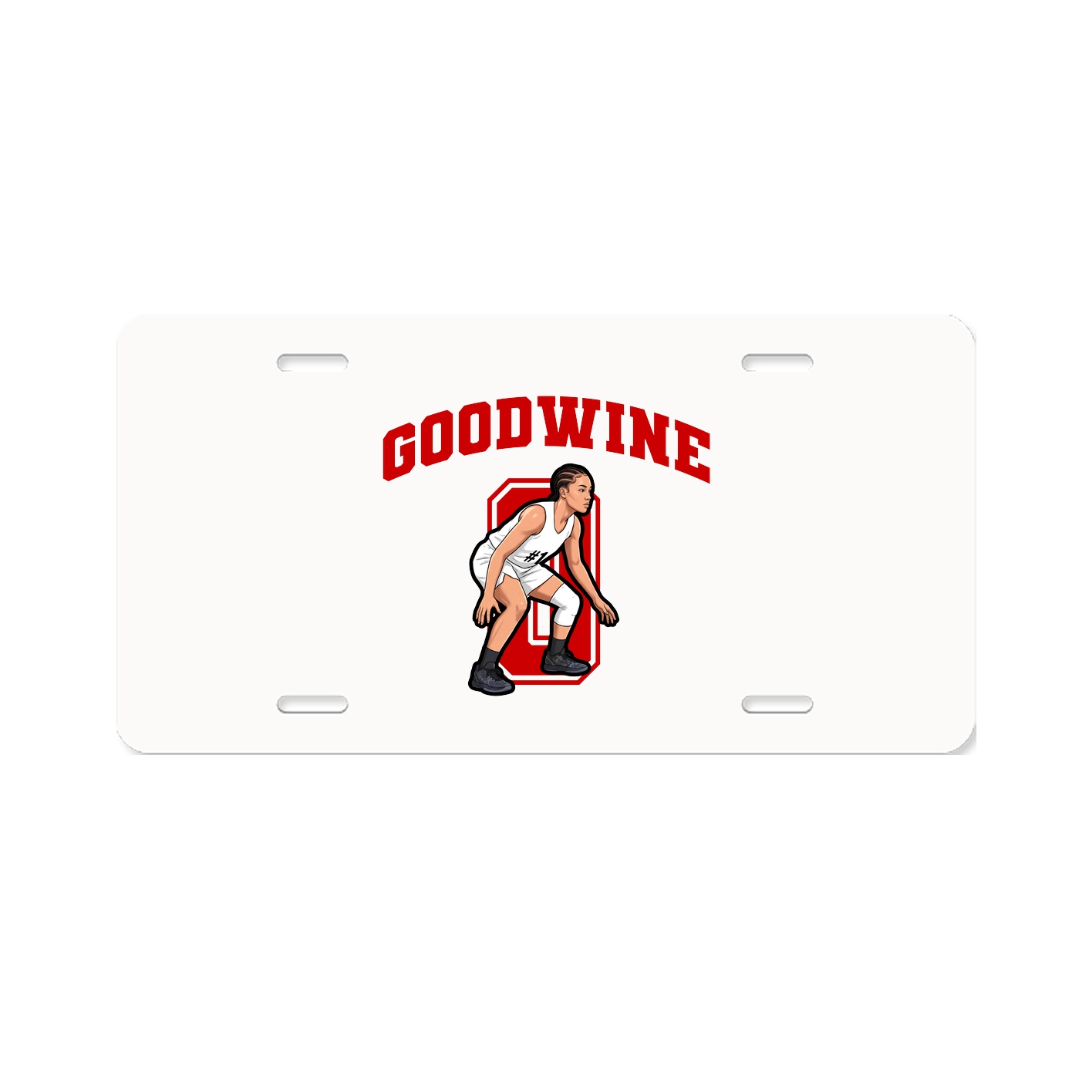 License Plate — Number in Classic