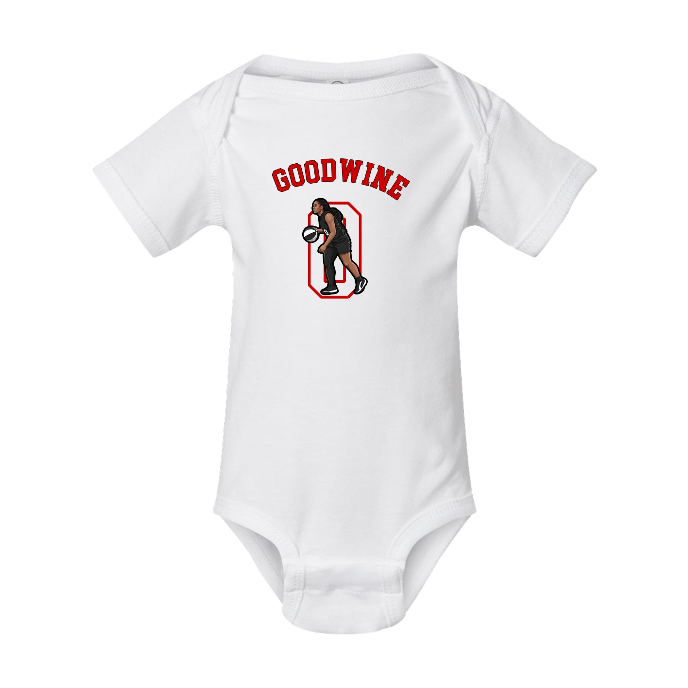 Baby Onesie — Shirsey Arch in White