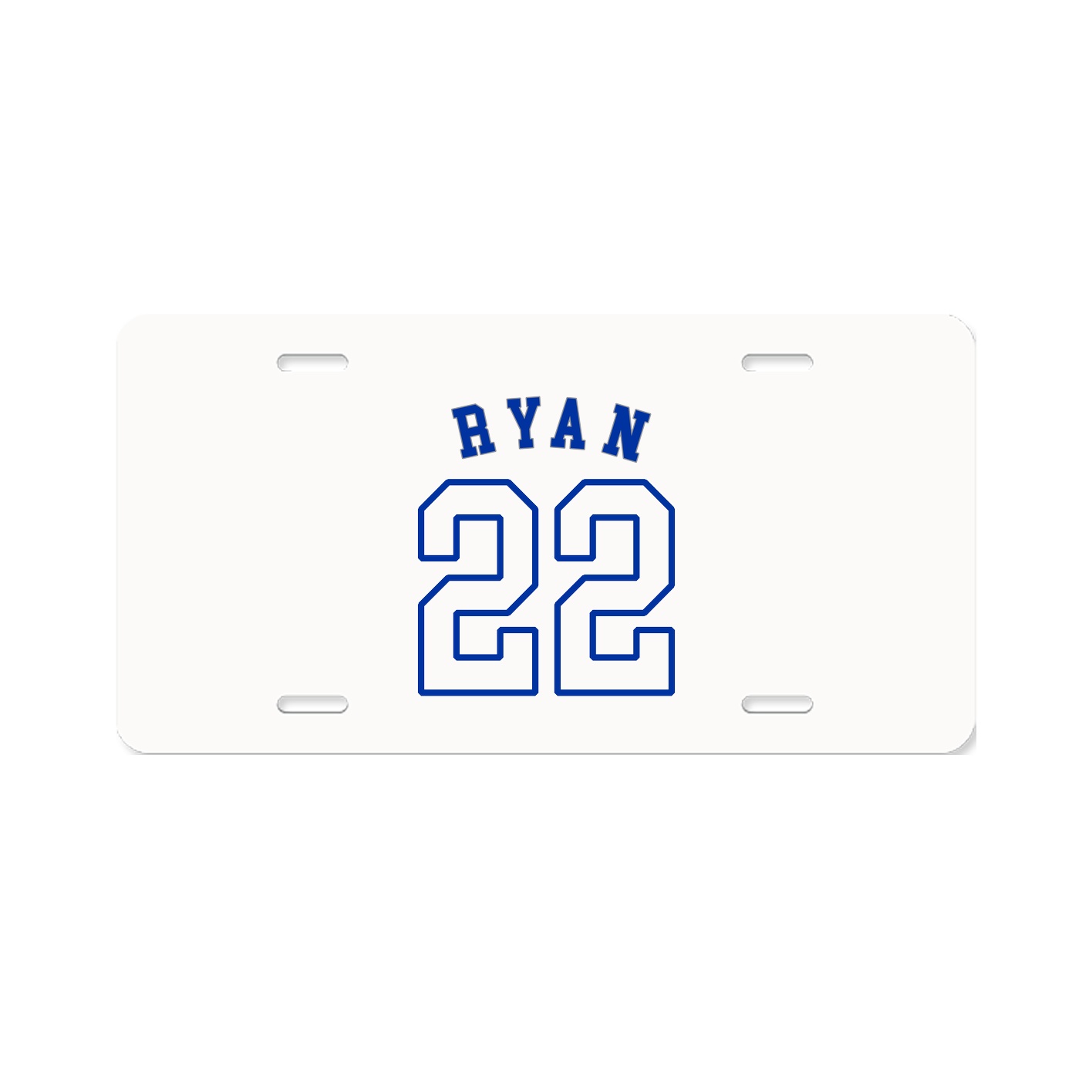 License Plate — Shirsey Arch in Classic