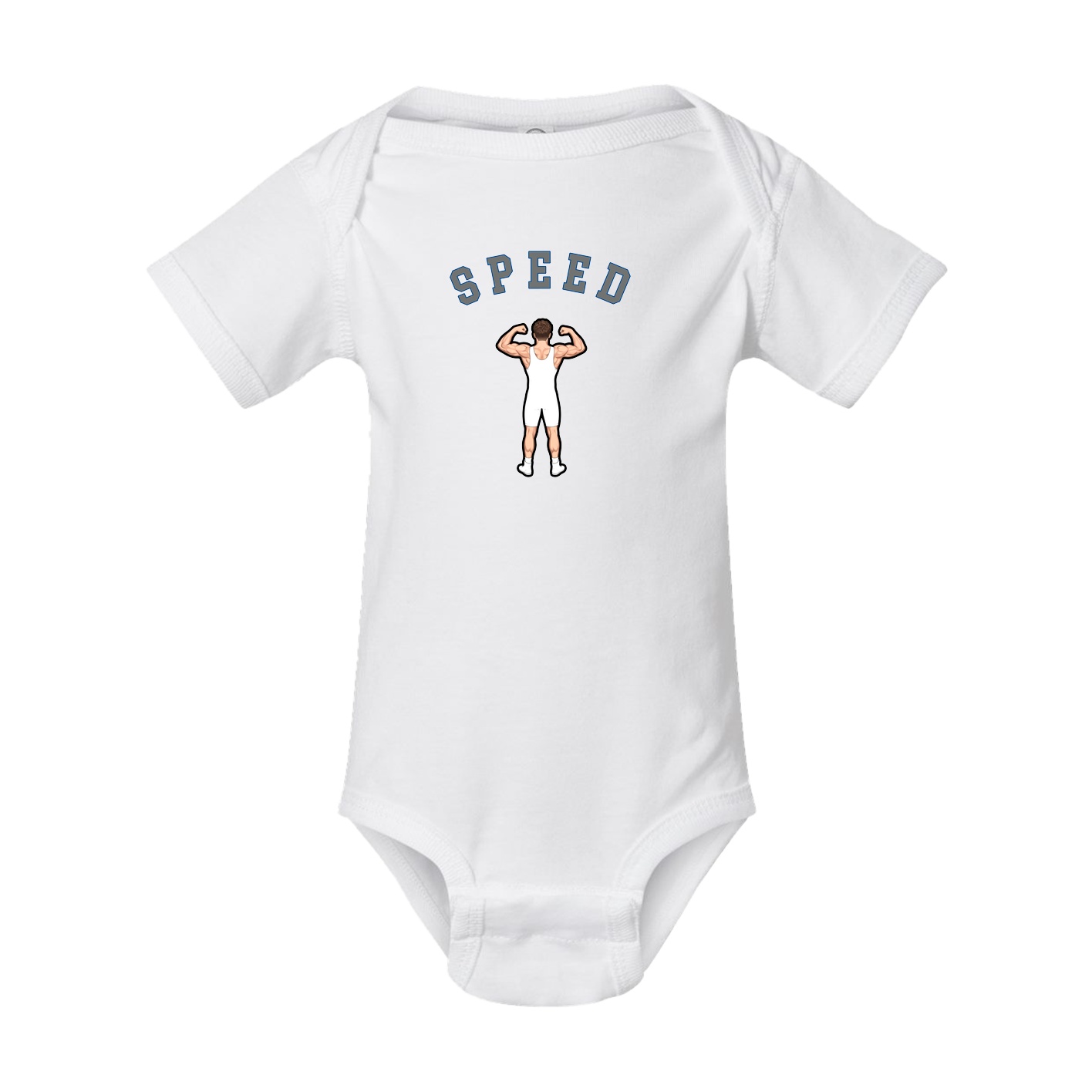 Baby Onesie — Shirsey Arch in White