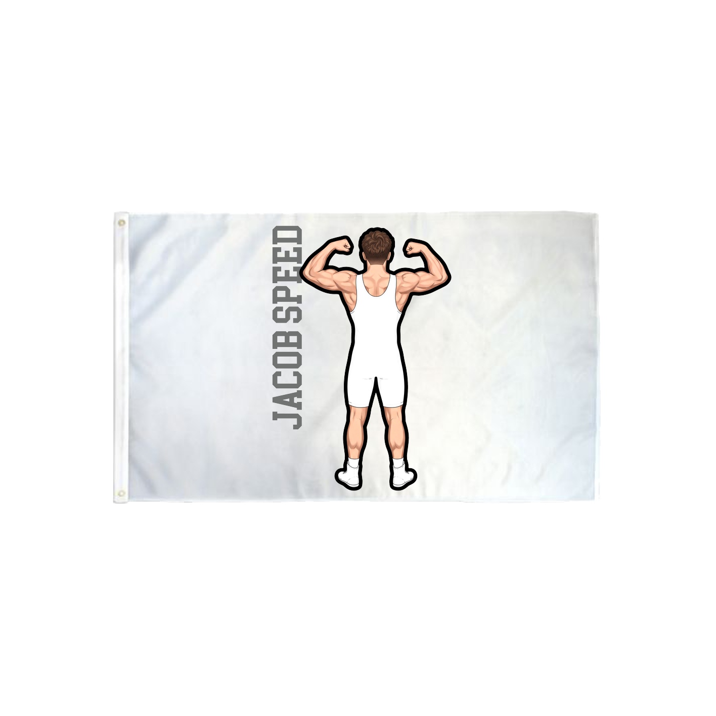 3x5 Flag — Name Vertical in Classic