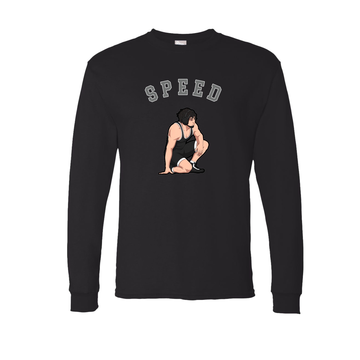 Long Sleeve Tee — Shirsey Arch in Black