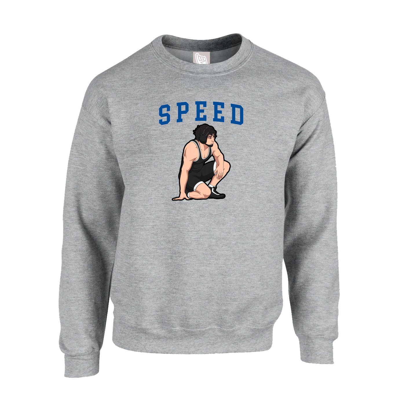 Fleece Crew — Shirsey in Grey