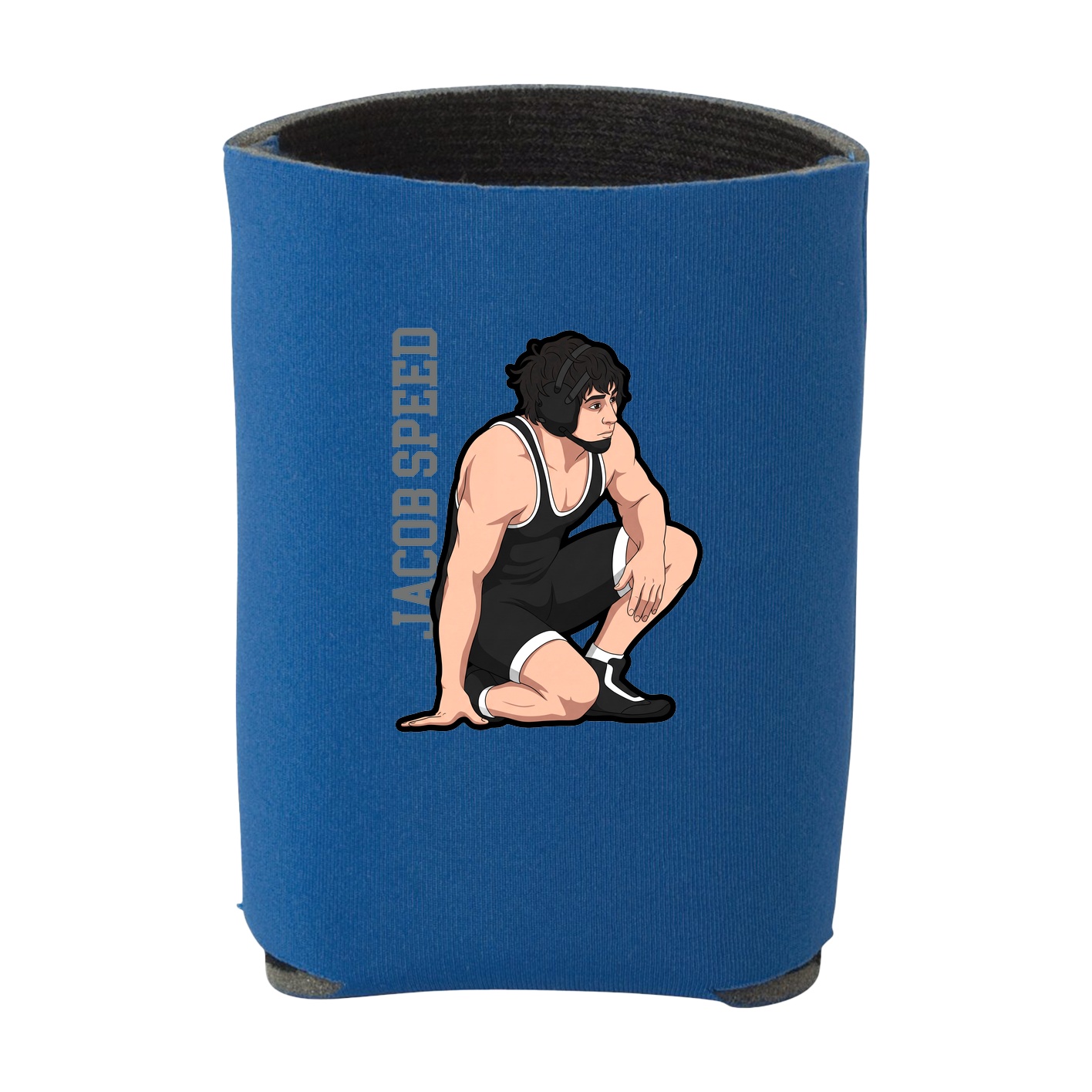 Can Holder — Name Vertical in Royal
