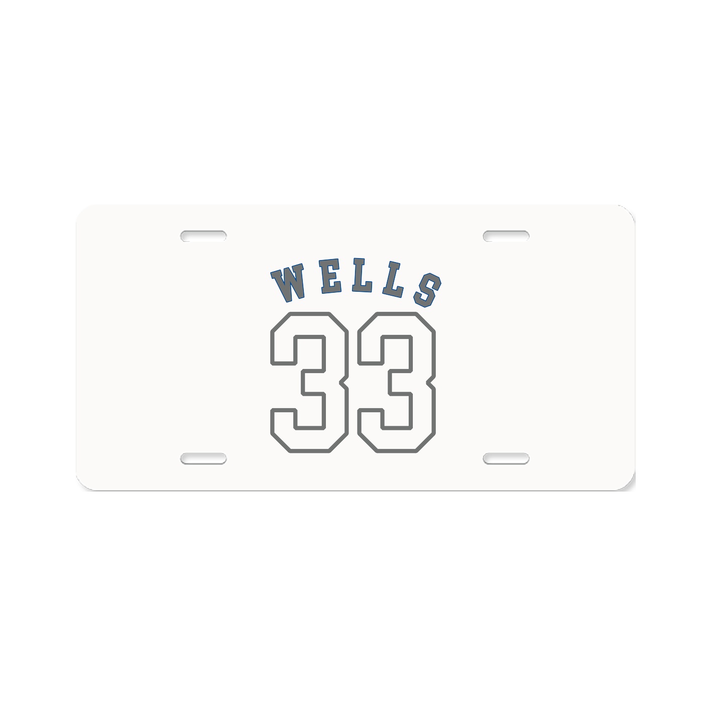 License Plate — Shirsey Arch in Classic