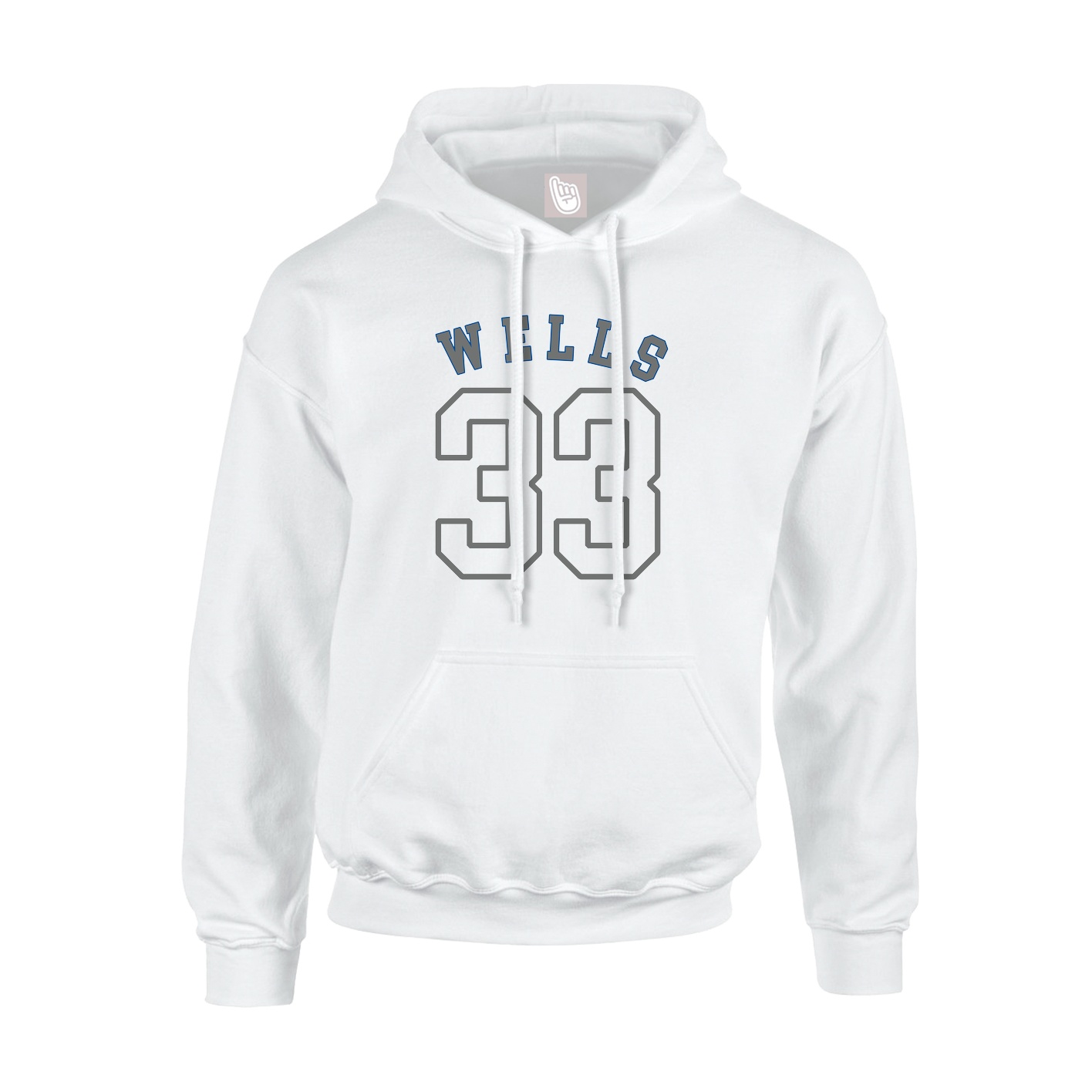 Hoodie — Shirsey Arch in White