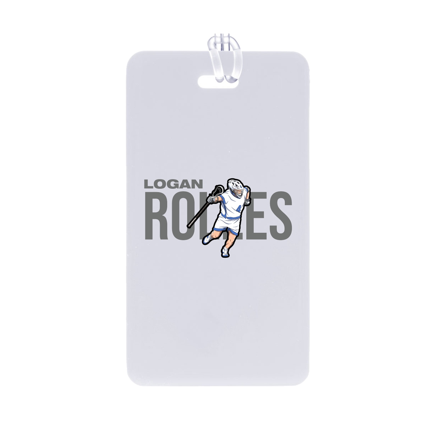 Bag Tag — Player Name in Classic