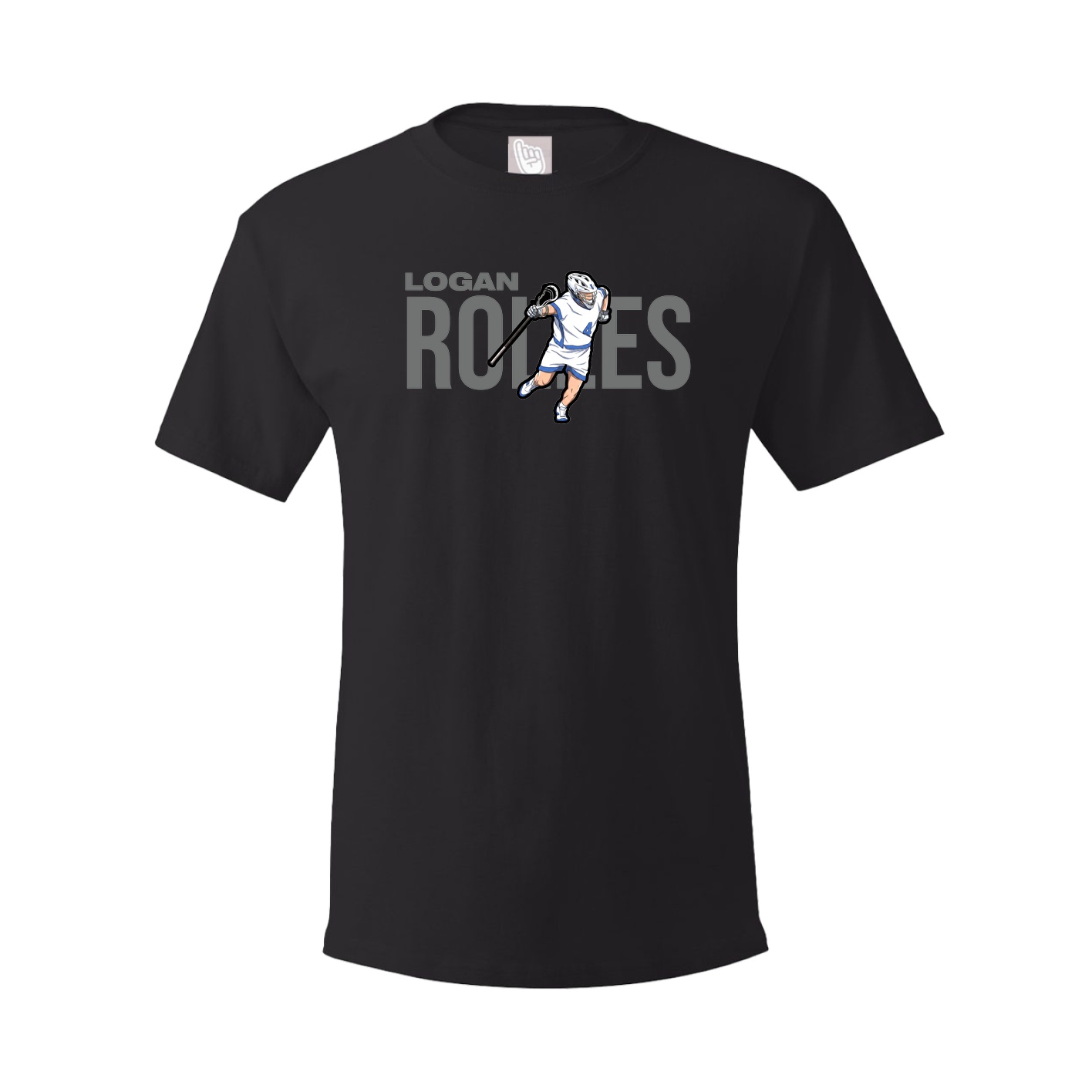 Youth Tee — Player Name in Black