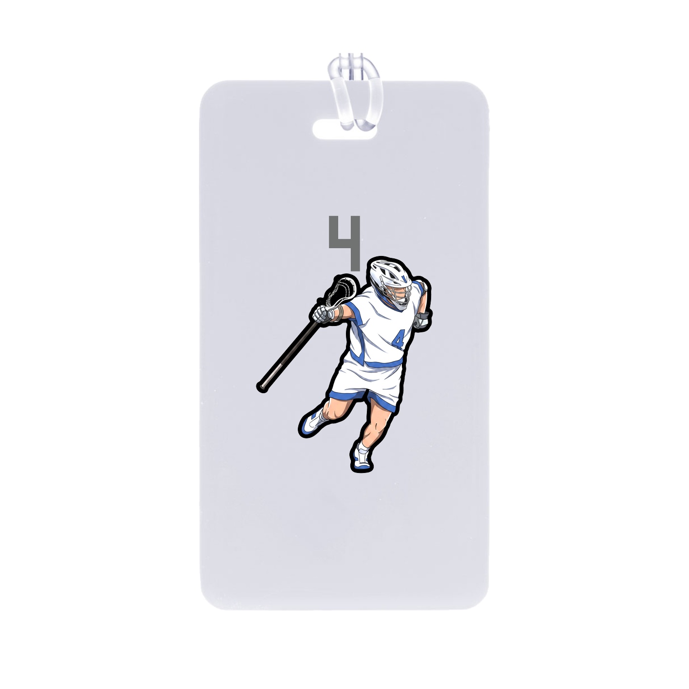 Bag Tag — Number Top in Classic