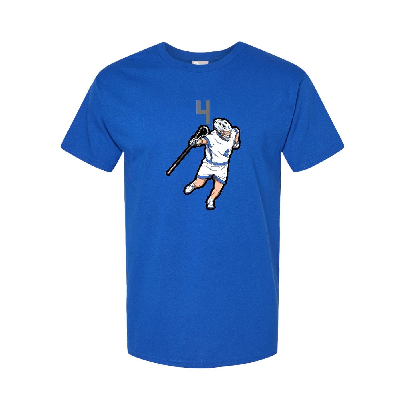Tee — Number Top in Royal