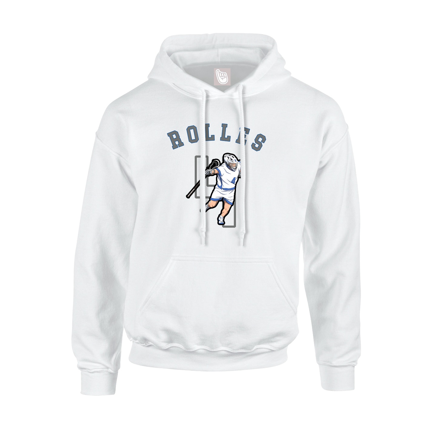 Hoodie — Shirsey Arch in White