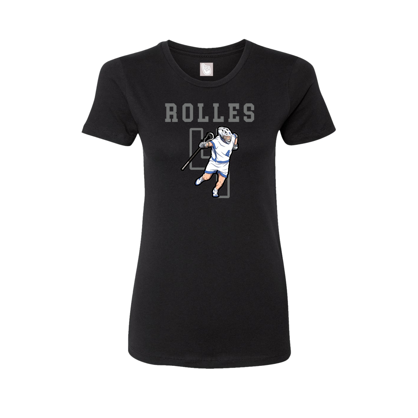 Fitted Women's Tee — Shirsey in Black