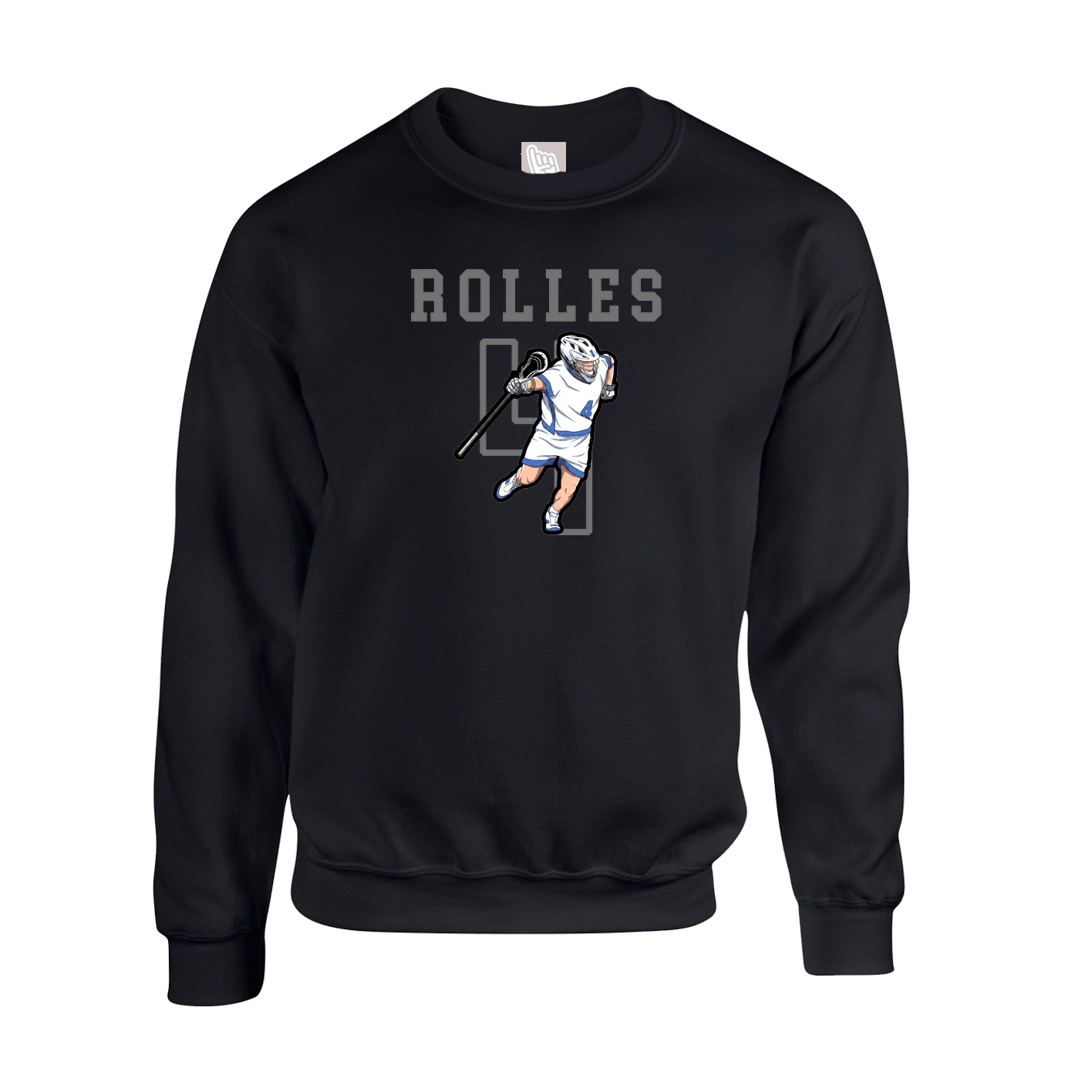 Fleece Crew — Shirsey in Black