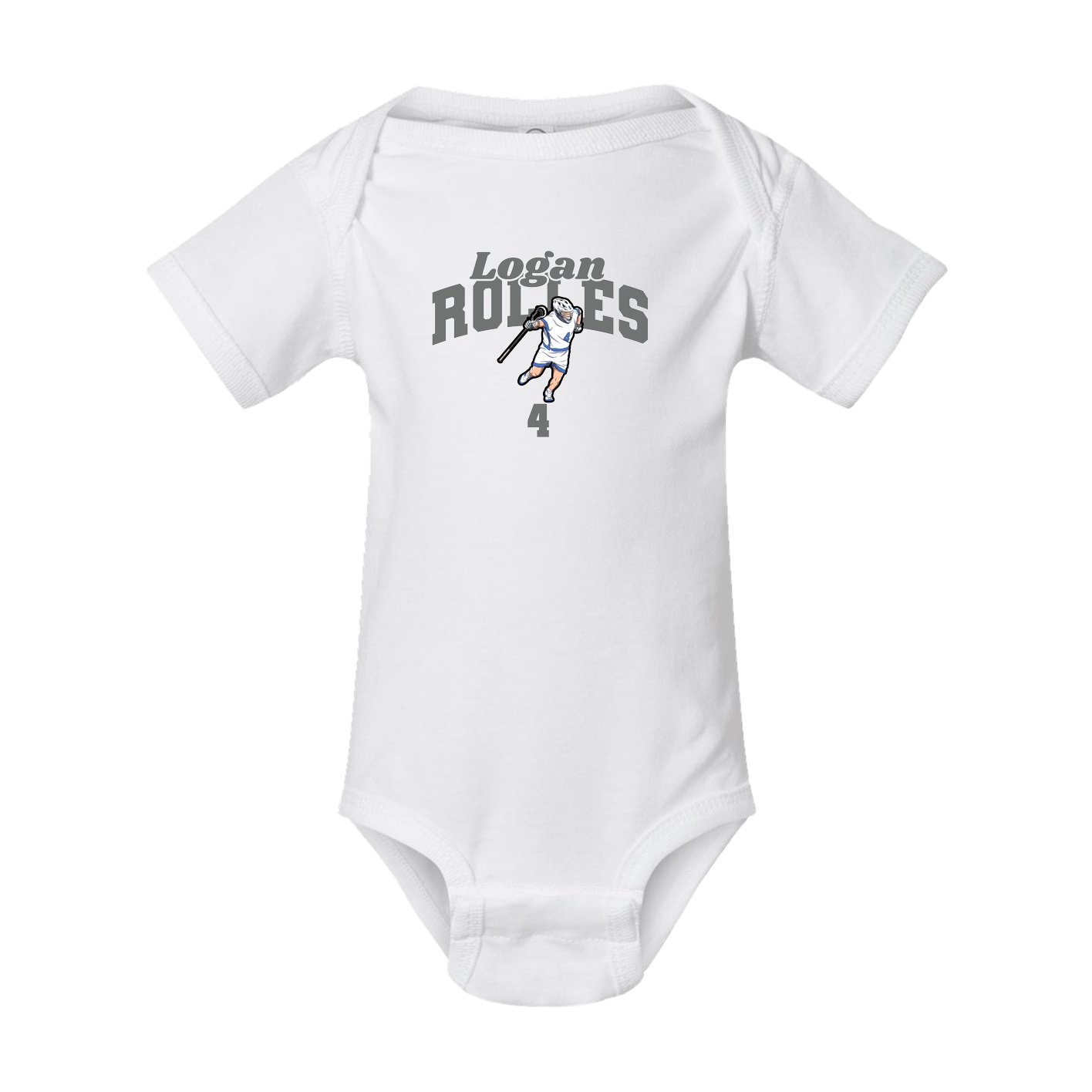 Baby Onesie — Signature Arch in White
