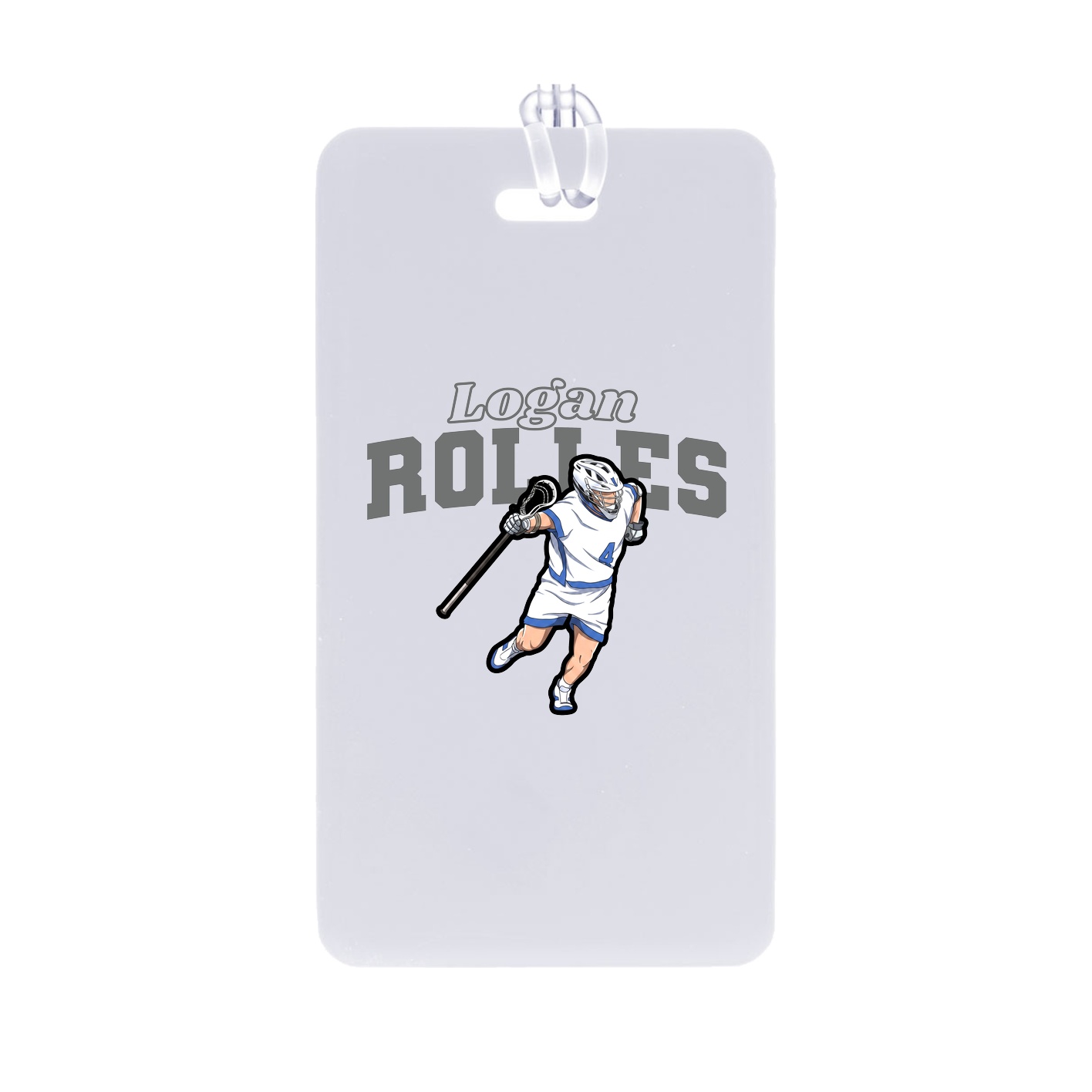 Bag Tag — Name Arch in Classic