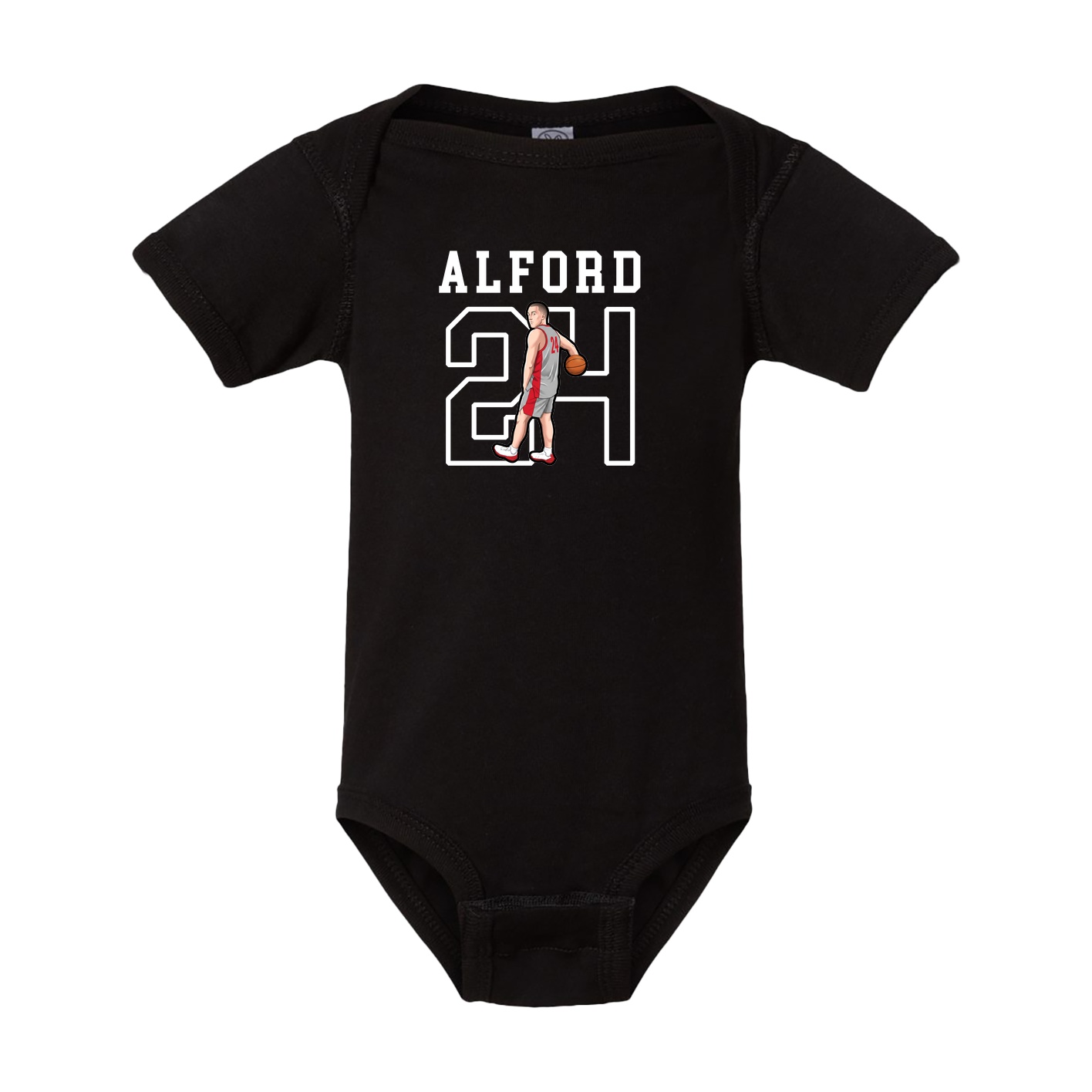 Baby Onesie — Shirsey in Black