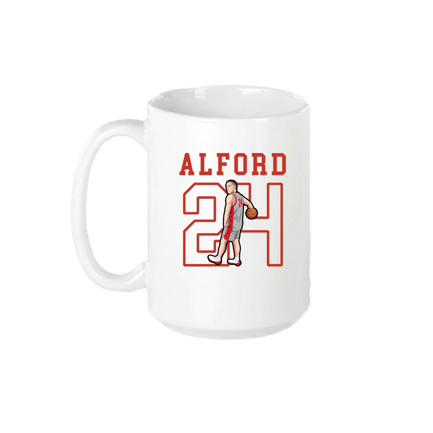 15oz Coffee Mug — Shirsey in White