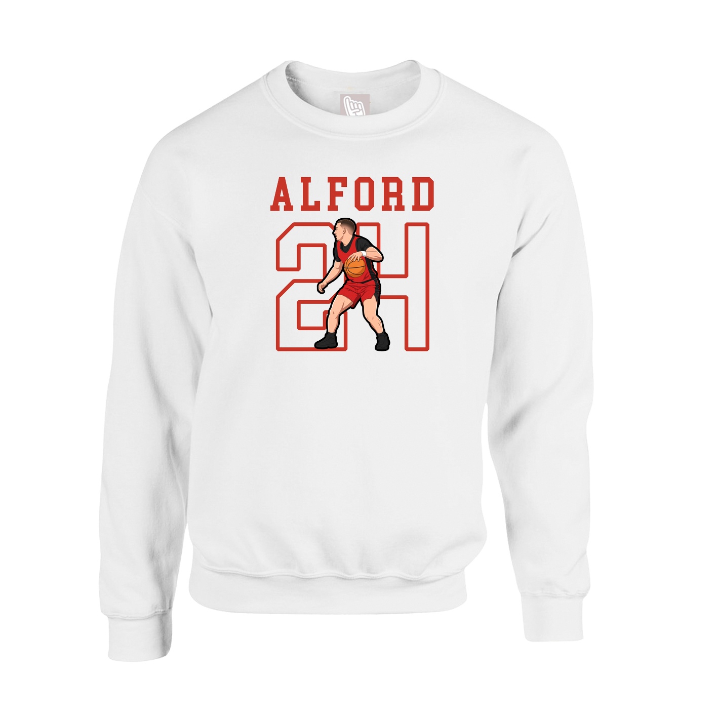 Fleece Crew — Shirsey in White