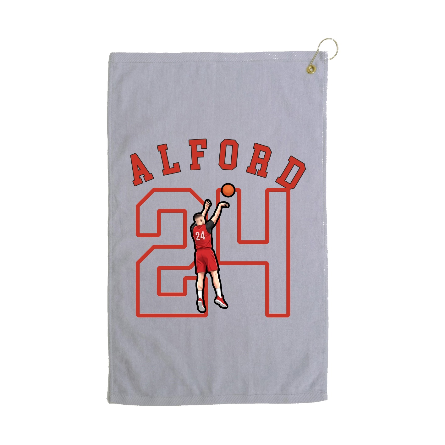 Golf Towel — Shirsey Arch in Grey