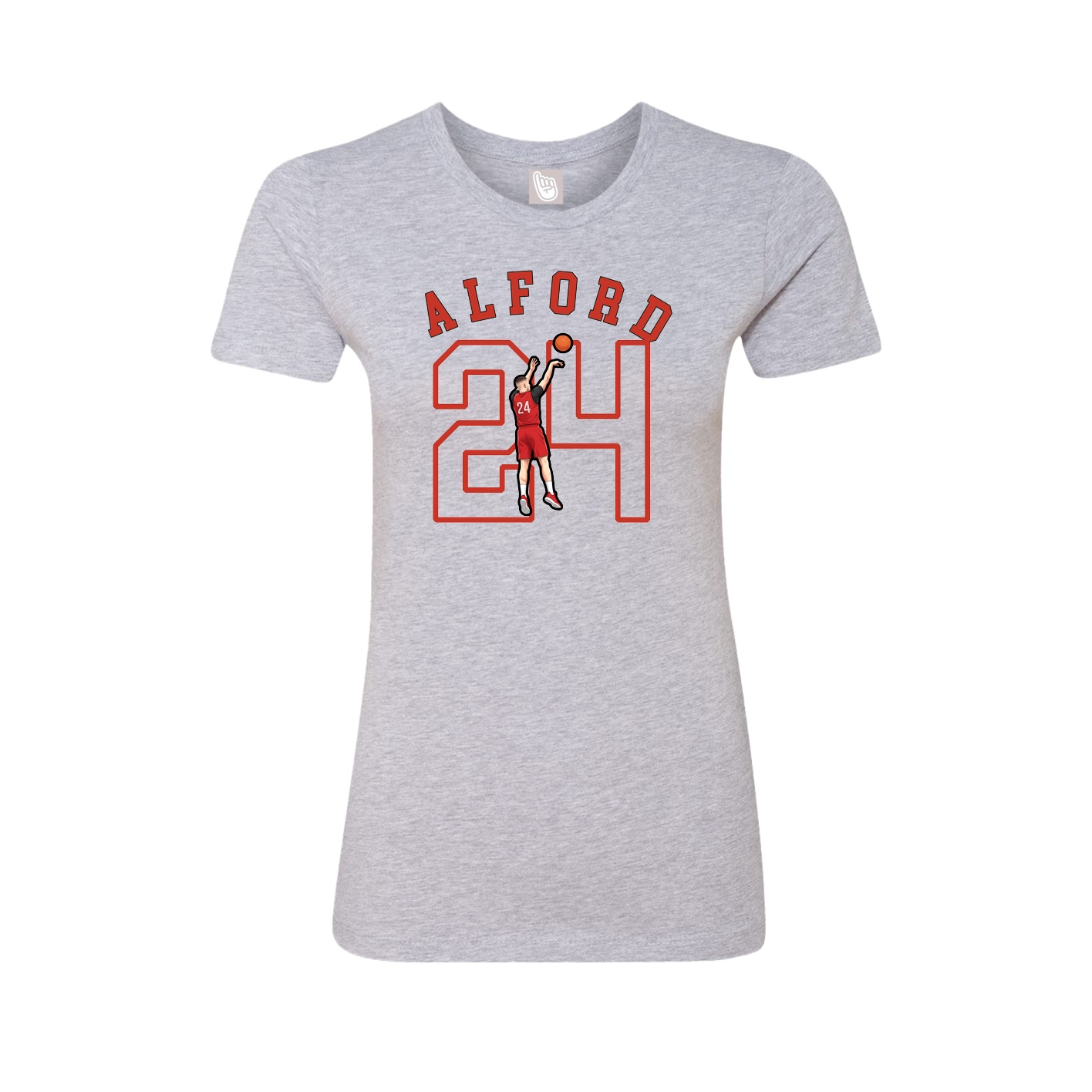 Womens Tee — Shirsey Arch in Grey