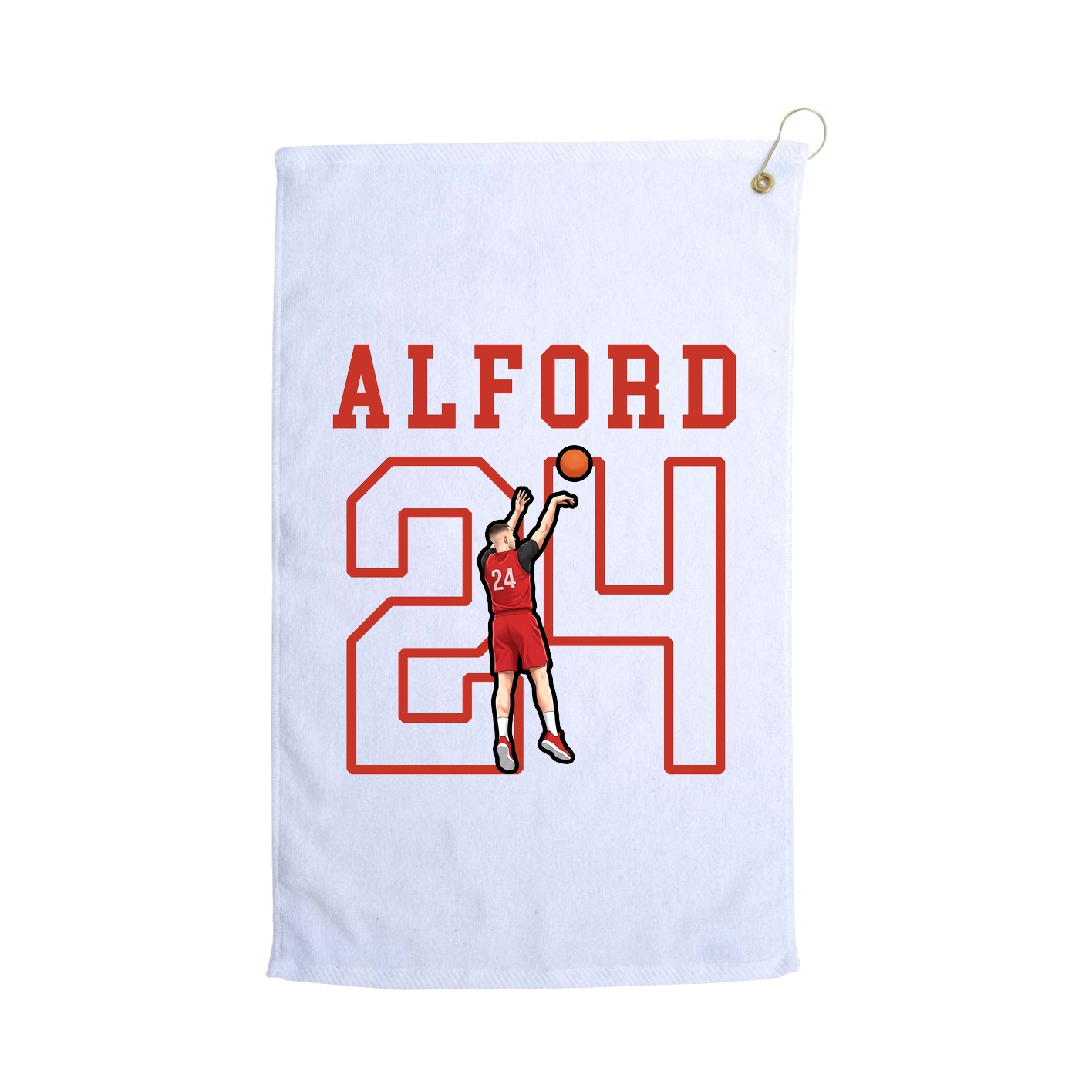 Golf Towel — Shirsey in White