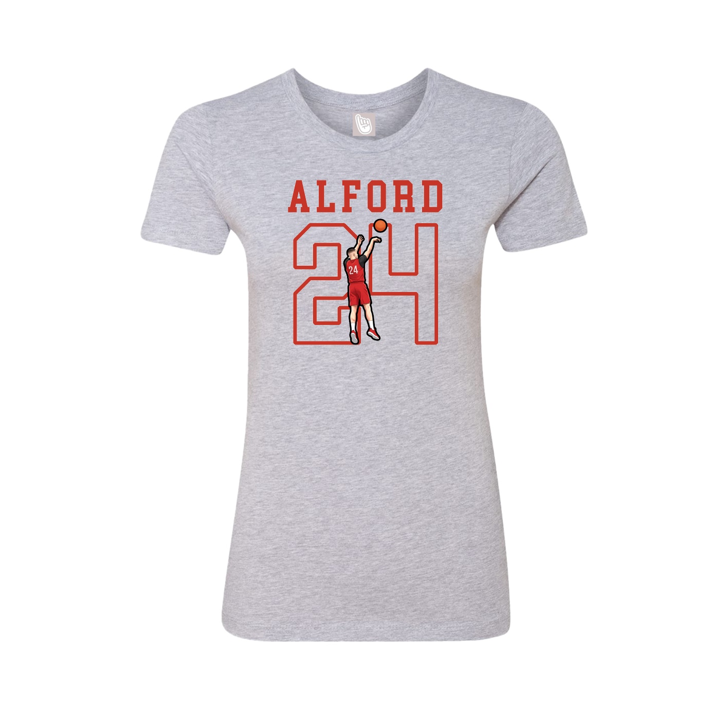 Womens Tee — Shirsey in Grey
