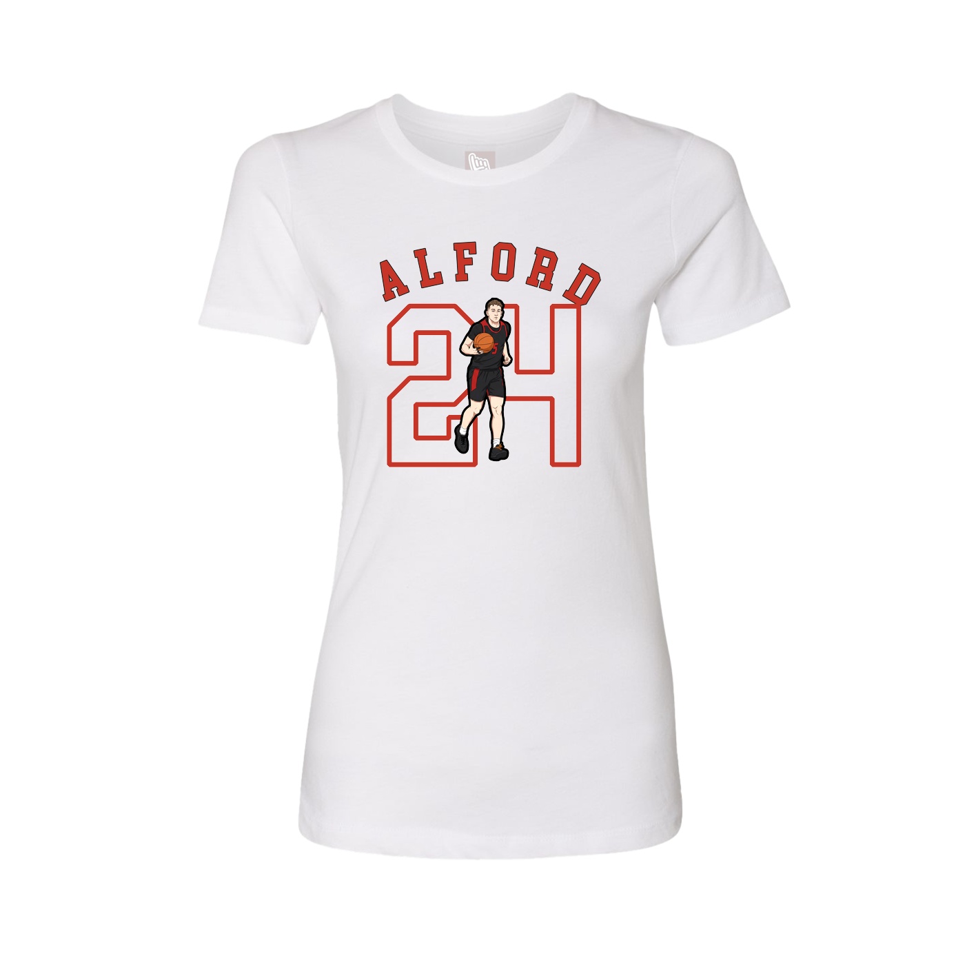 Womens Tee — Shirsey Arch in White