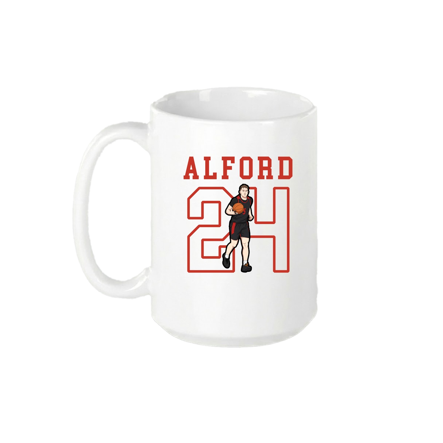 15oz Coffee Mug — Shirsey in White
