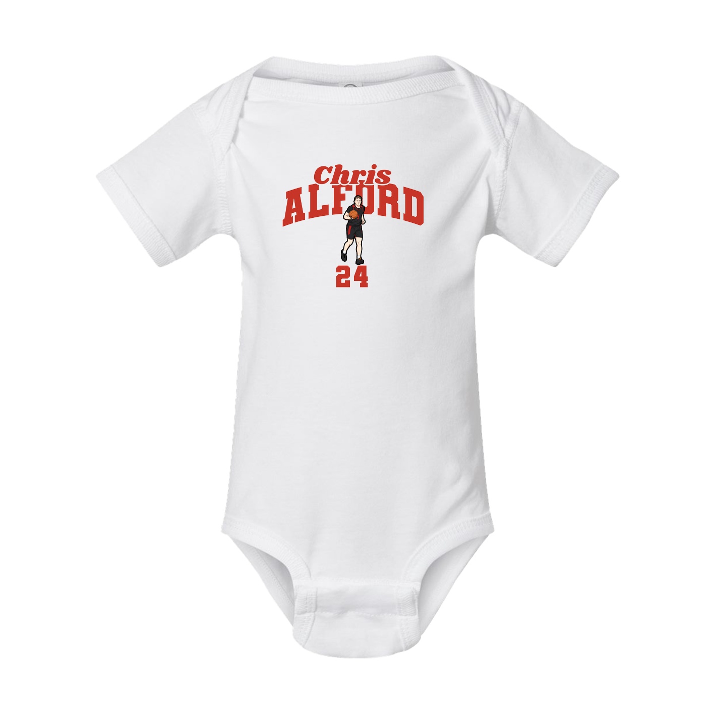 Baby Onesie — Signature Arch in White