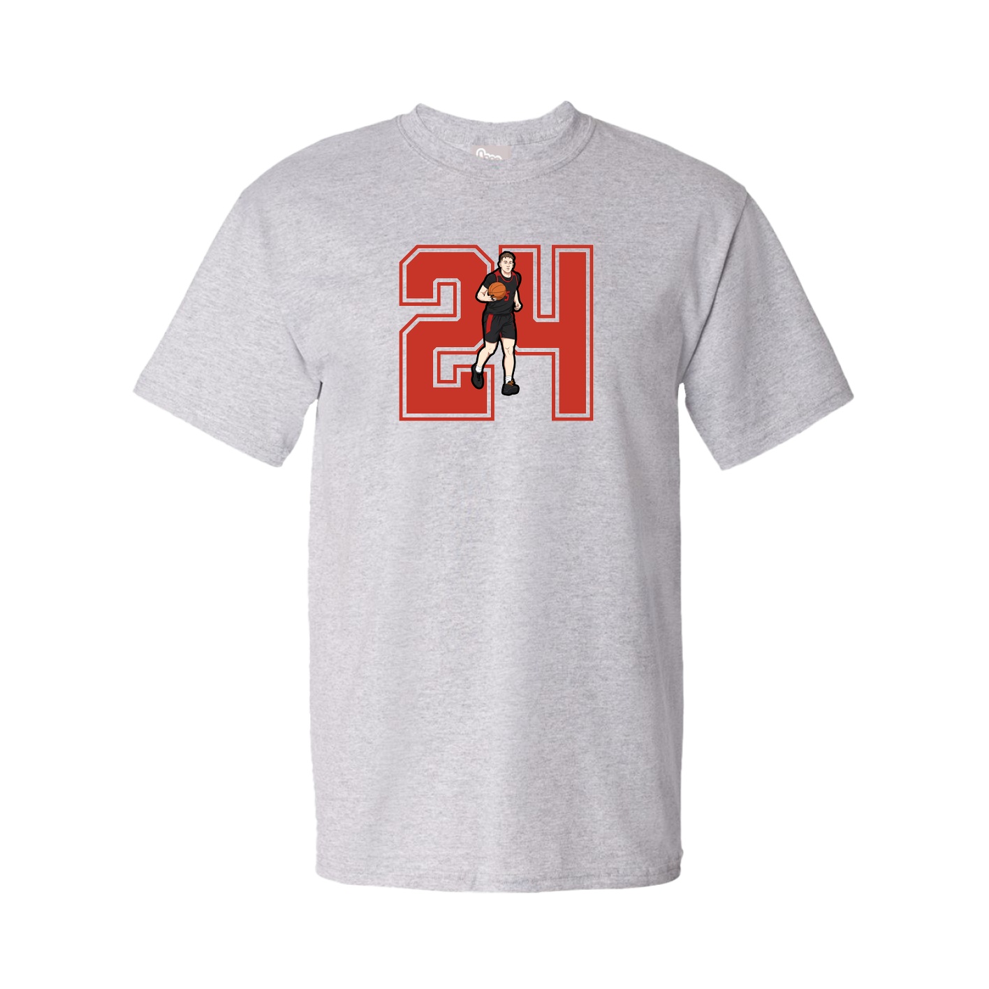 Tee — Number in Grey
