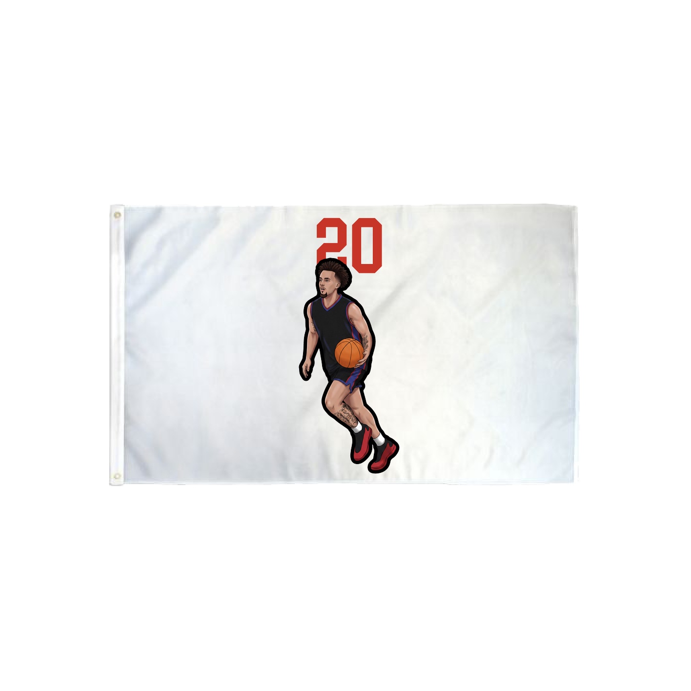 3x5 Flag — Number Top in Classic