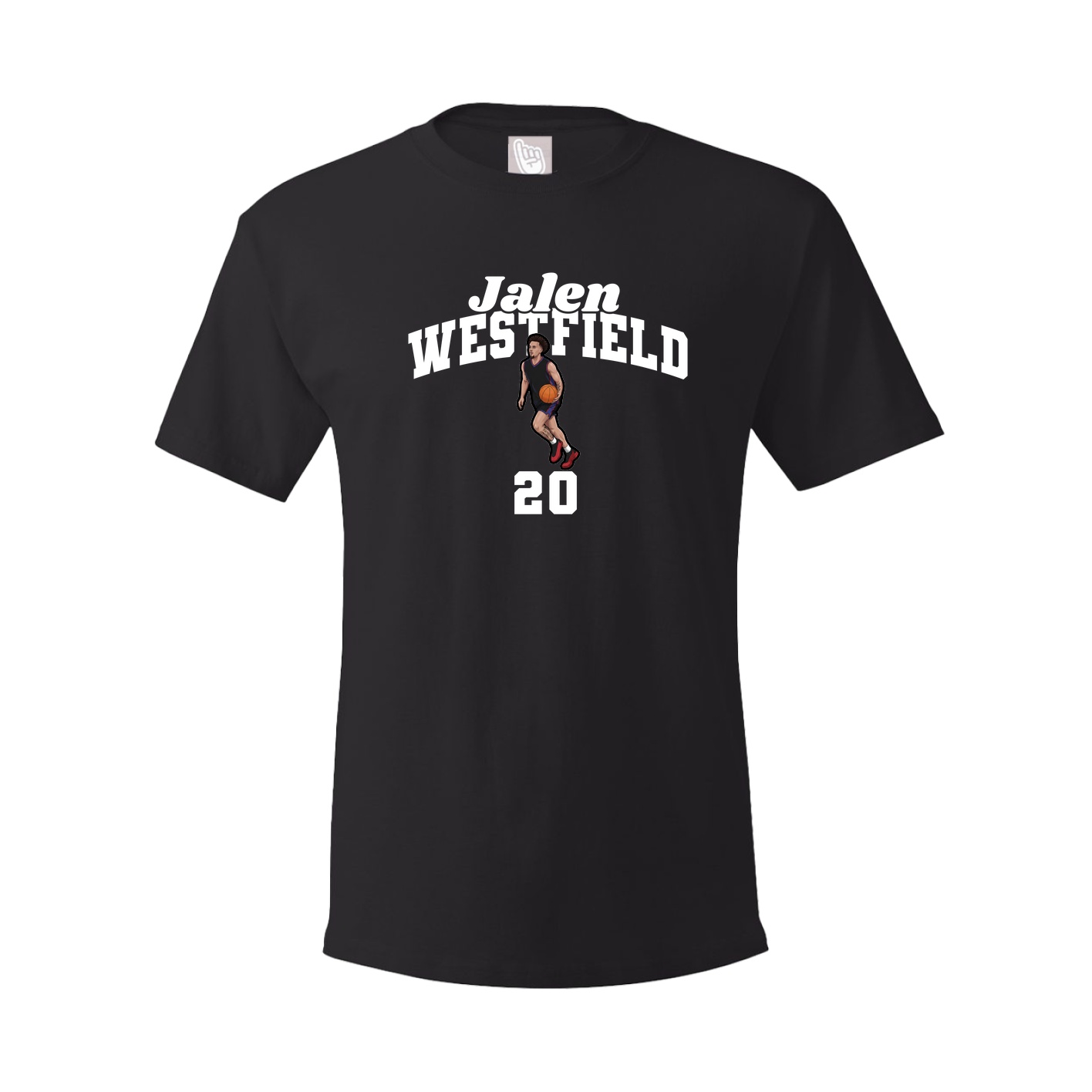 Tee — Signature Arch in Black