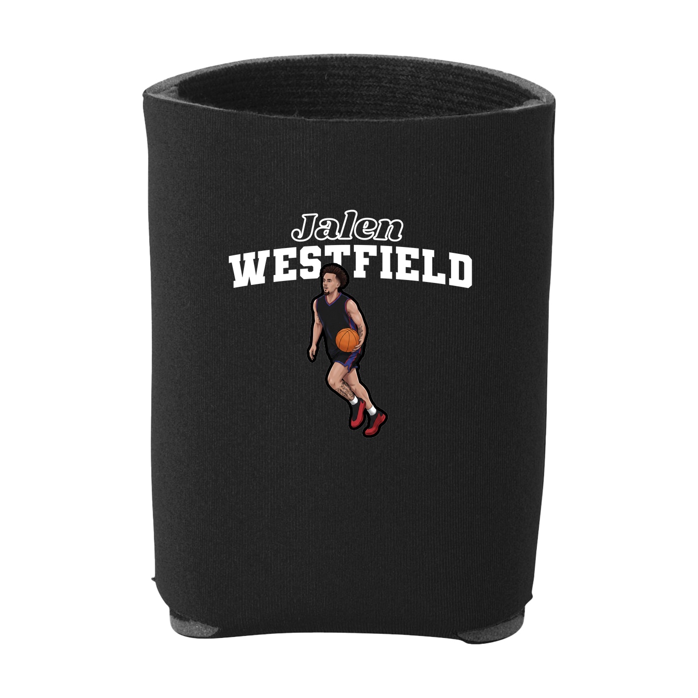 Can Holder — Name Arch in Black