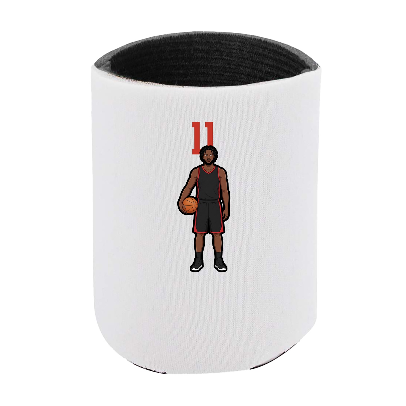 Can Holder — Number Top in White