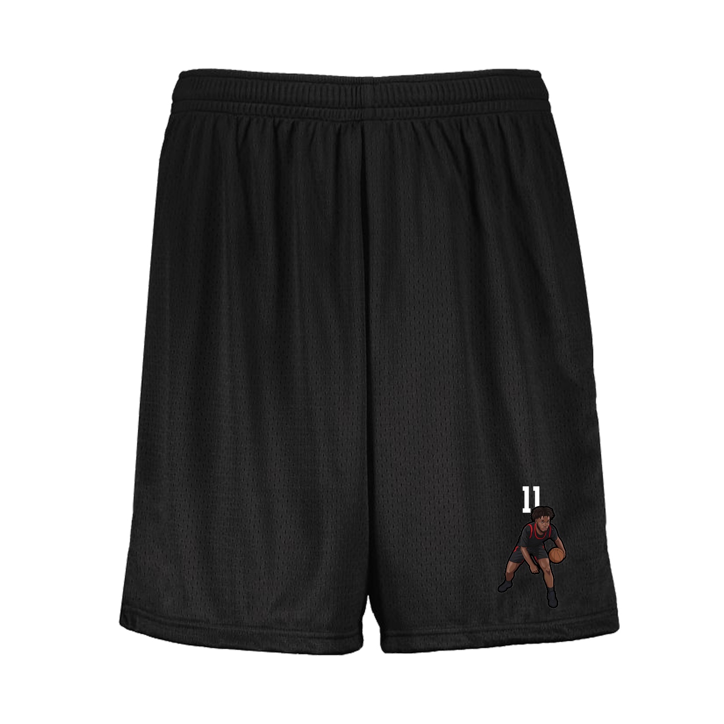 Shorts — Number Top in Black