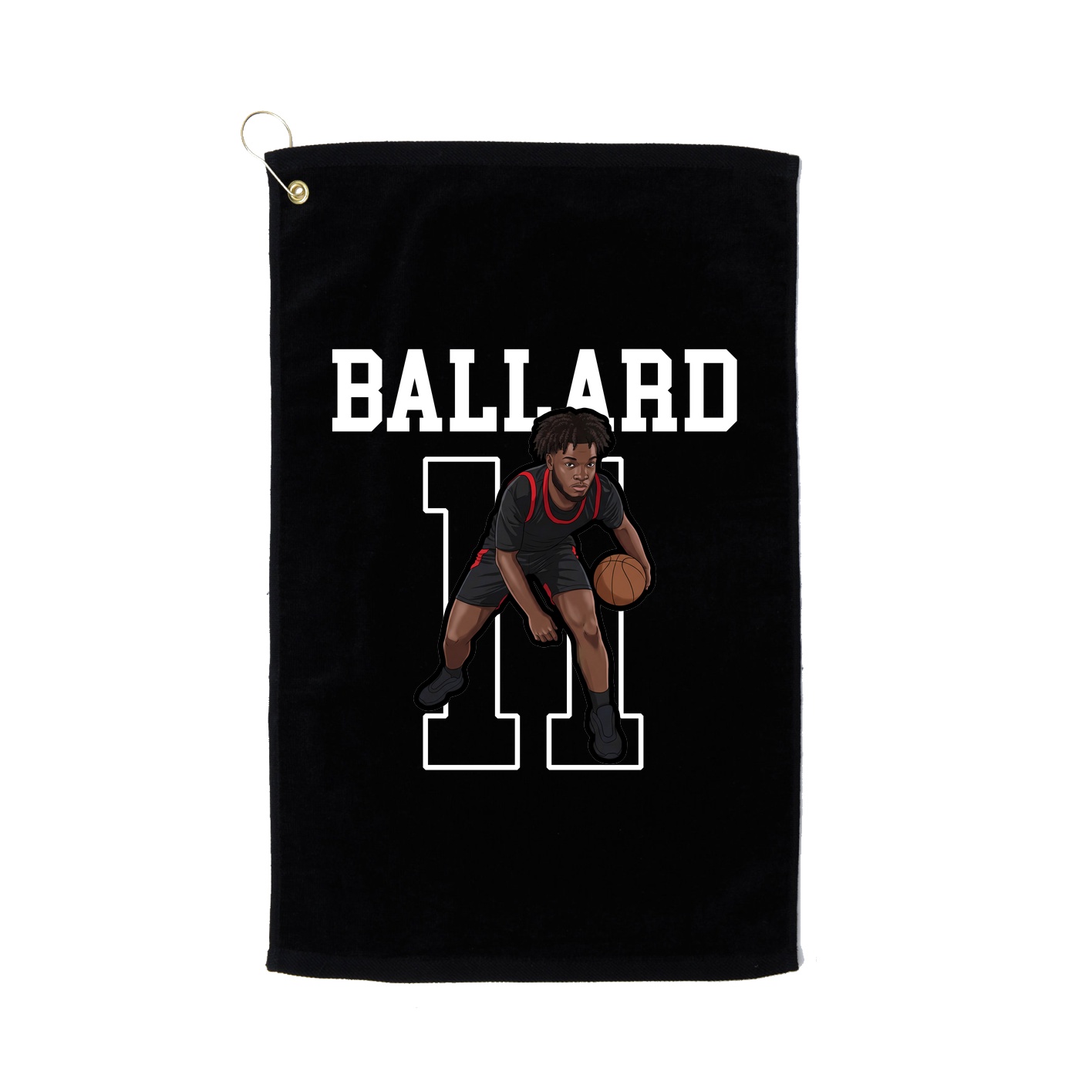 Golf Towel — Shirsey in Black