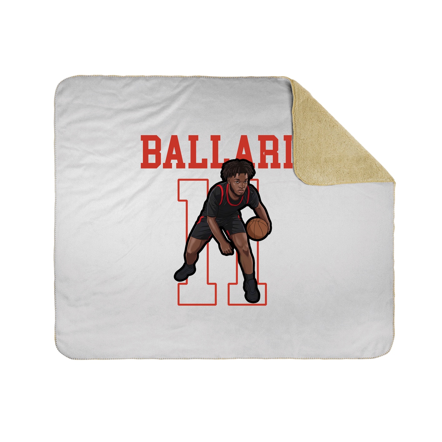 50x60 Sherpa Lined Throw Blanket
