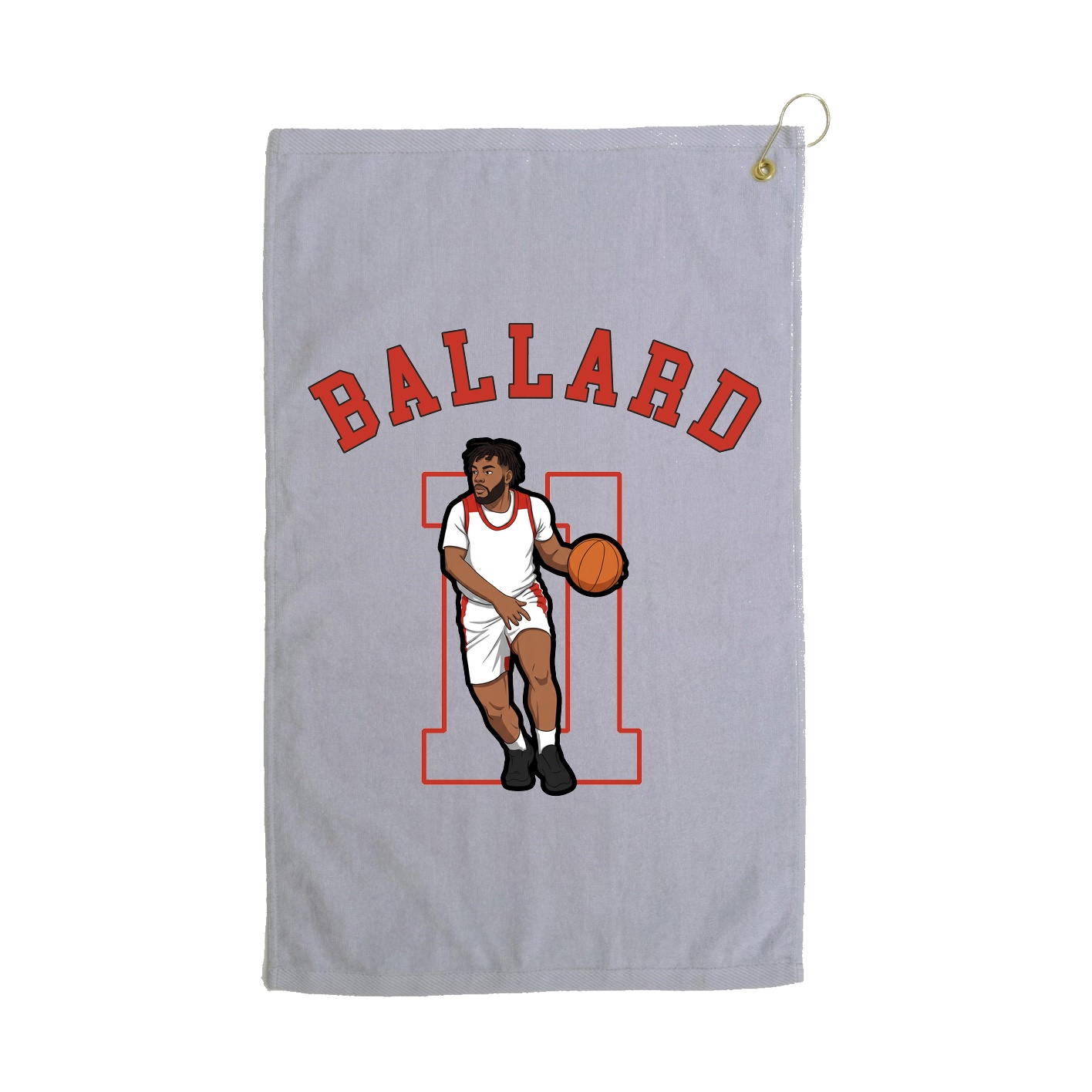Golf Towel — Shirsey Arch in Grey