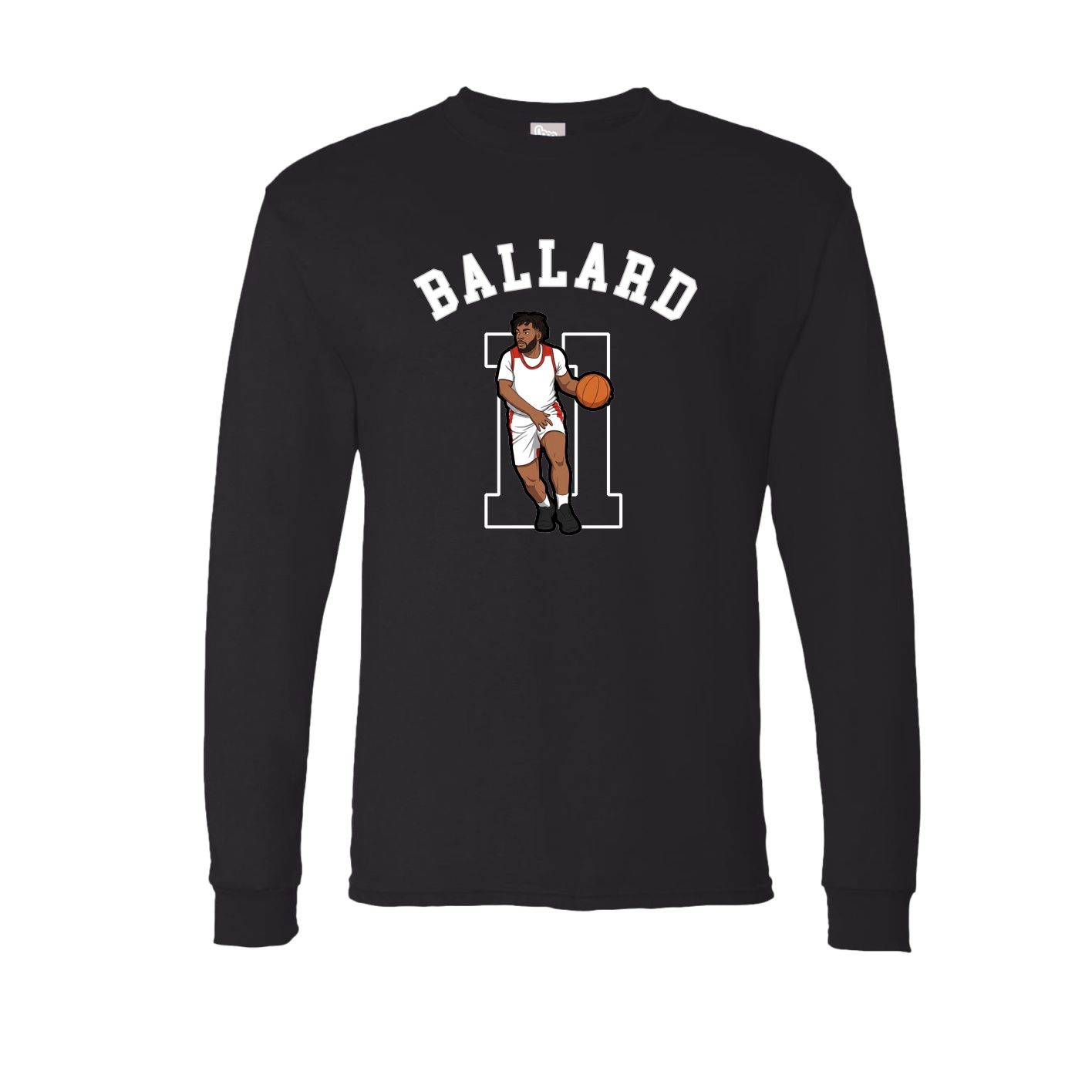 Long Sleeve Tee — Shirsey Arch in Black