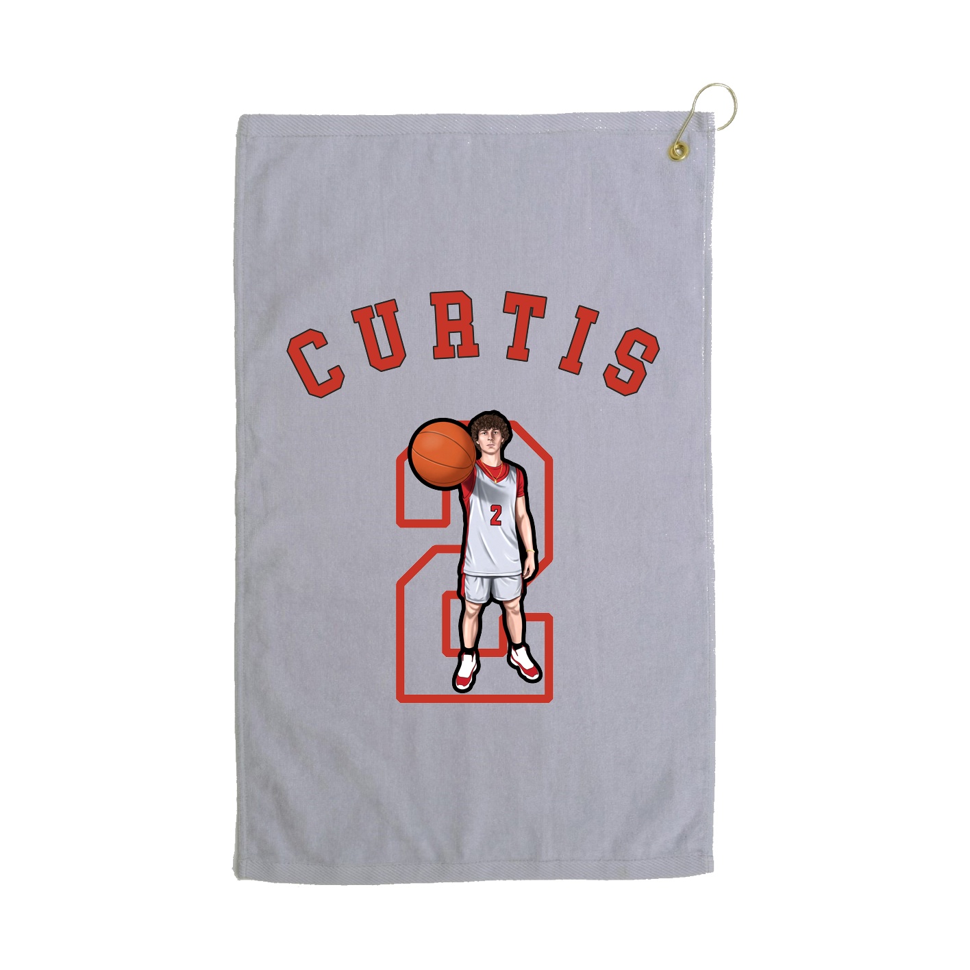 Golf Towel — Shirsey Arch in Grey