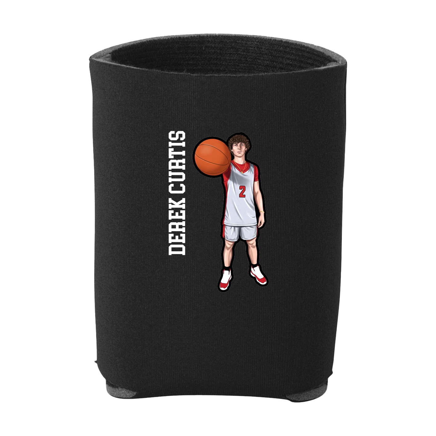 Can Holder — Name Vertical in Black