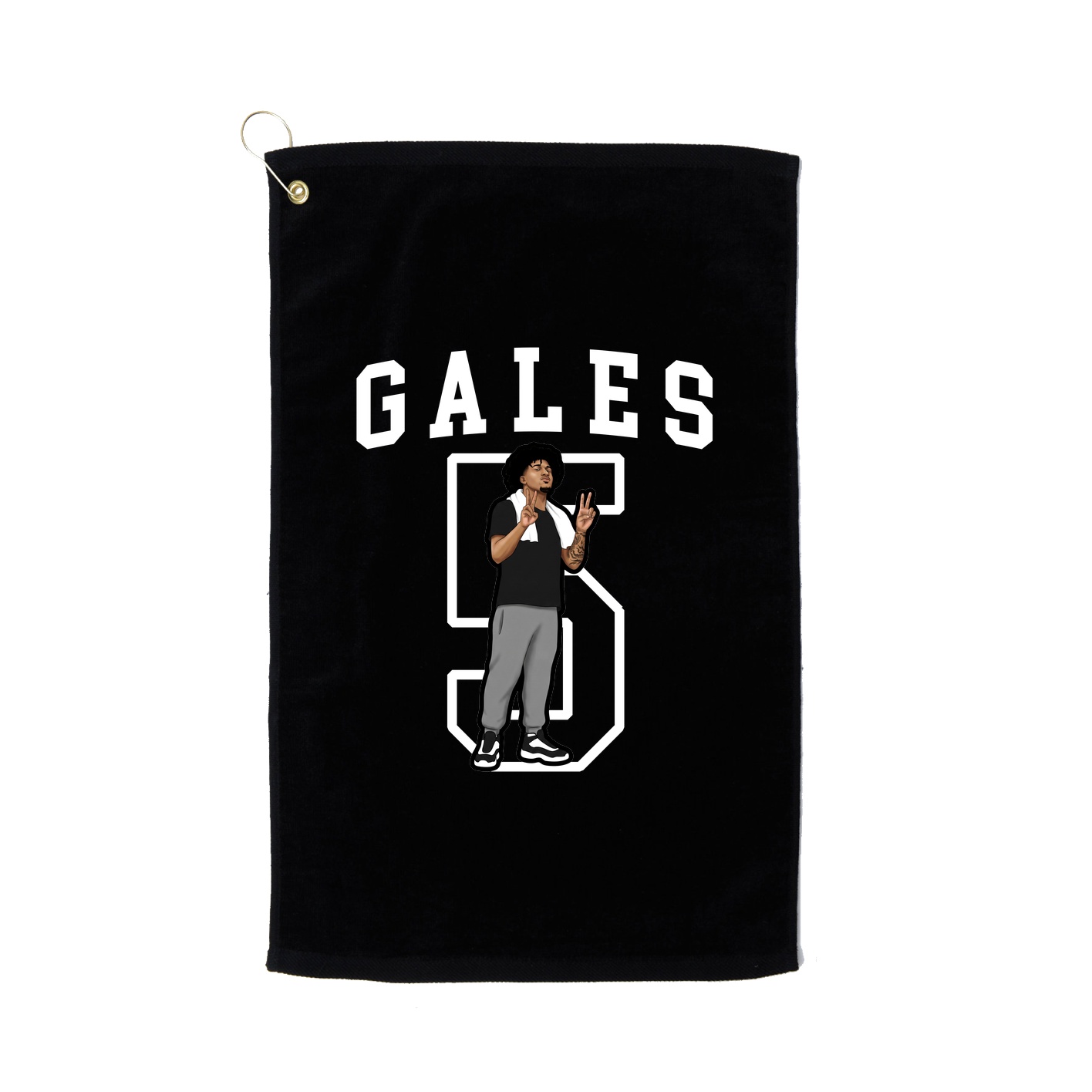 Golf Towel — Shirsey in Black