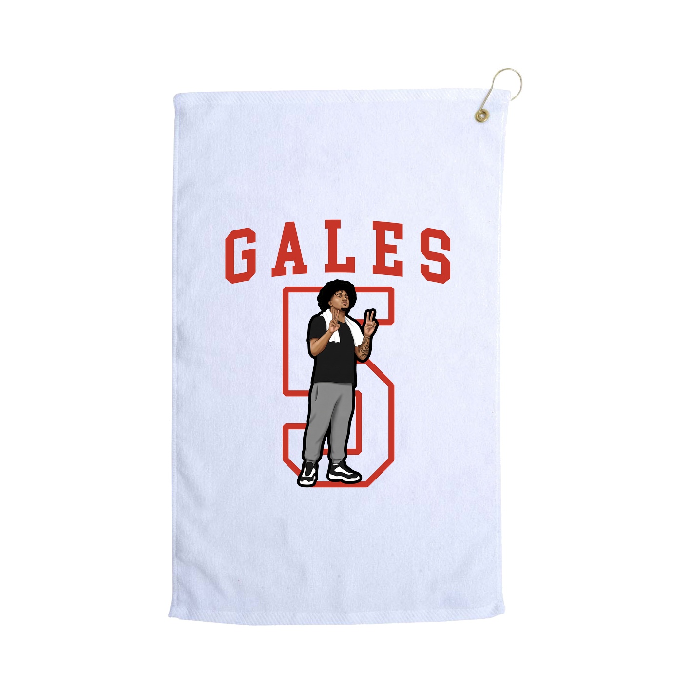 Golf Towel — Shirsey in White