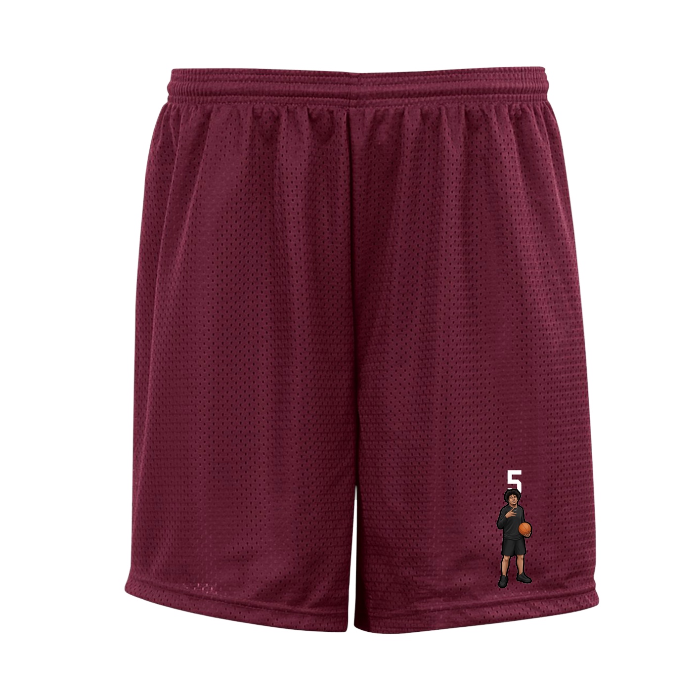 Shorts — Number Top in Cardinal