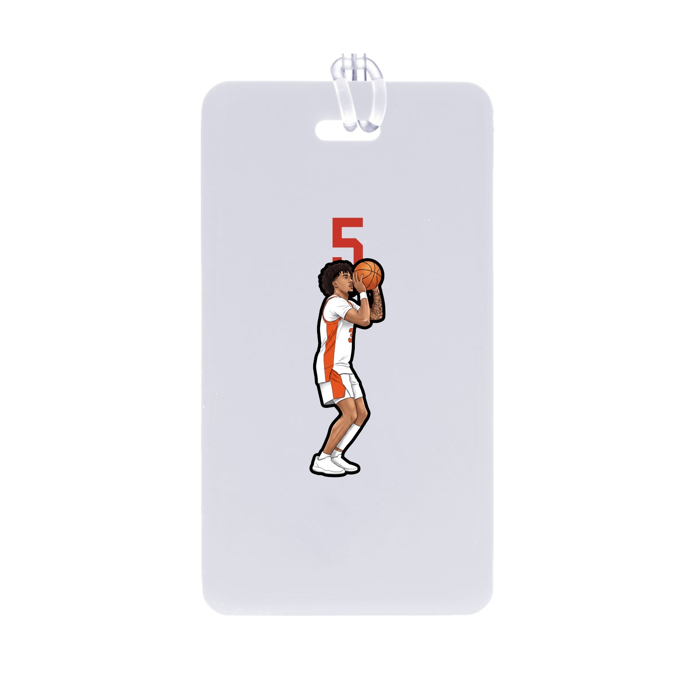 Bag Tag — Number Top in Classic