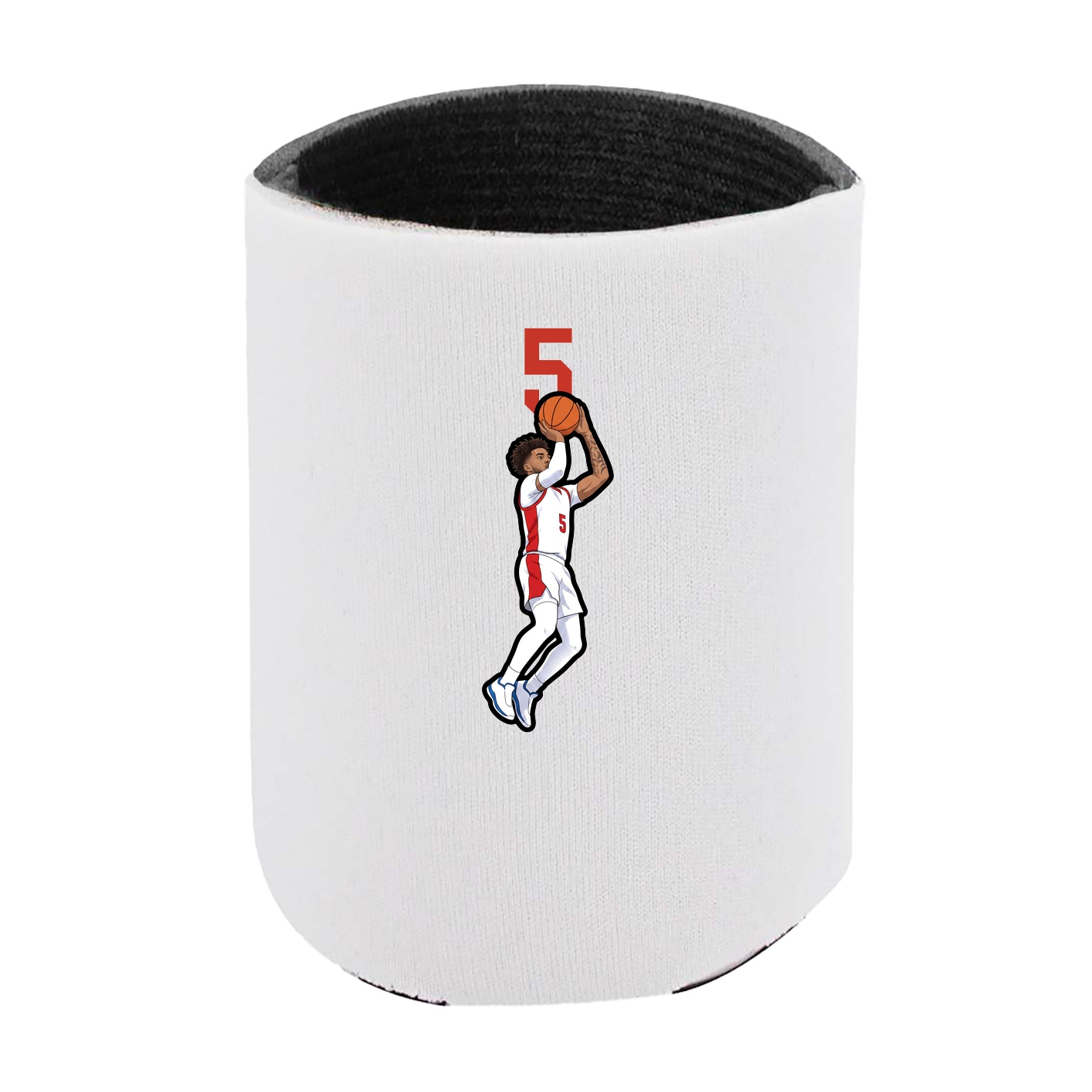 Can Holder — Number Top in White