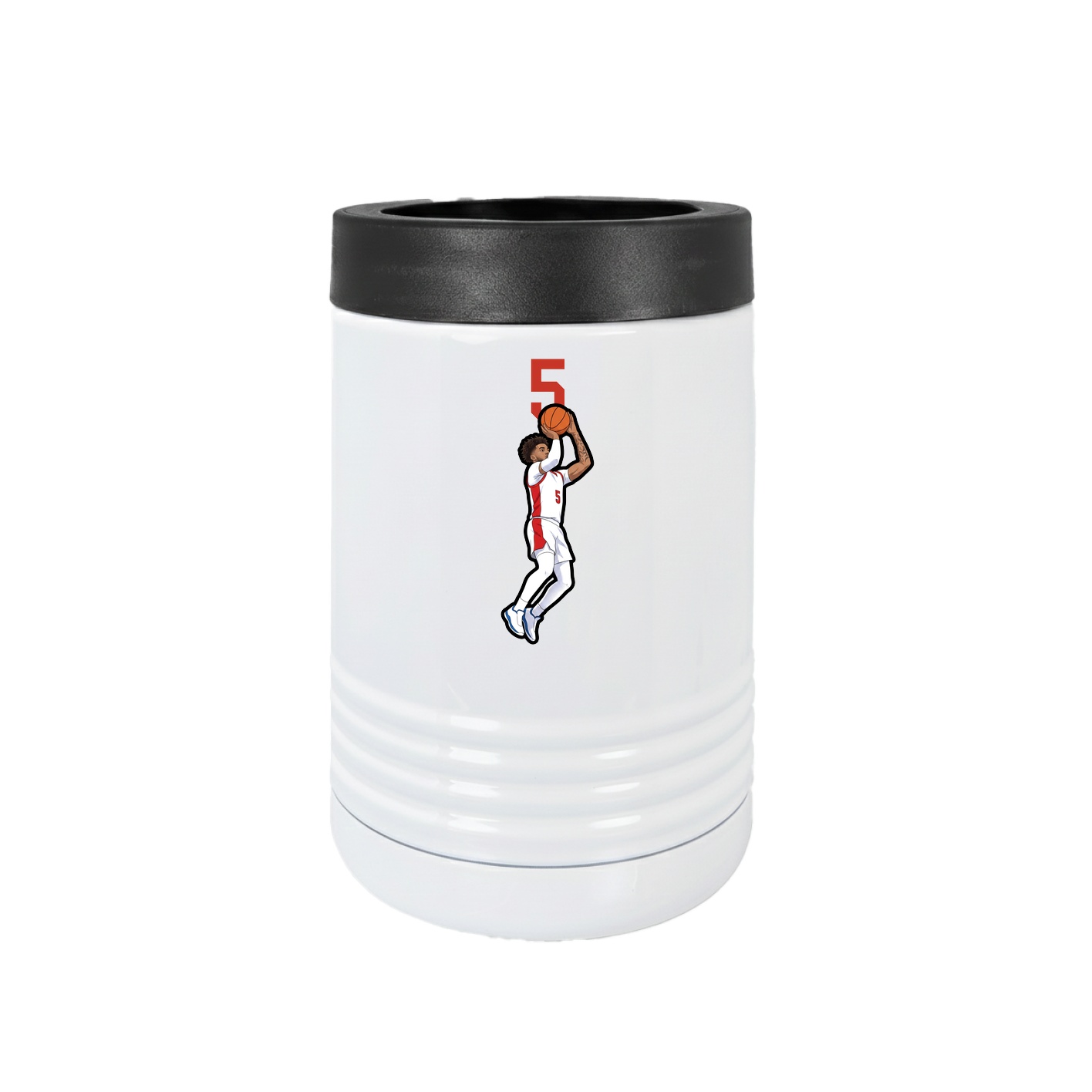 Beverage Holder — Number Top in White