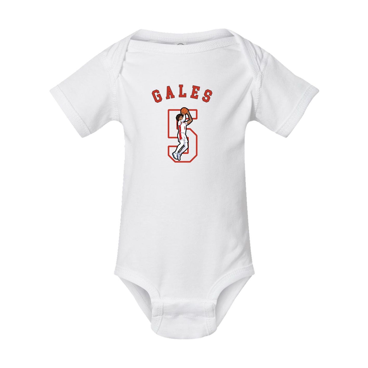 Baby Onesie — Shirsey Arch in White