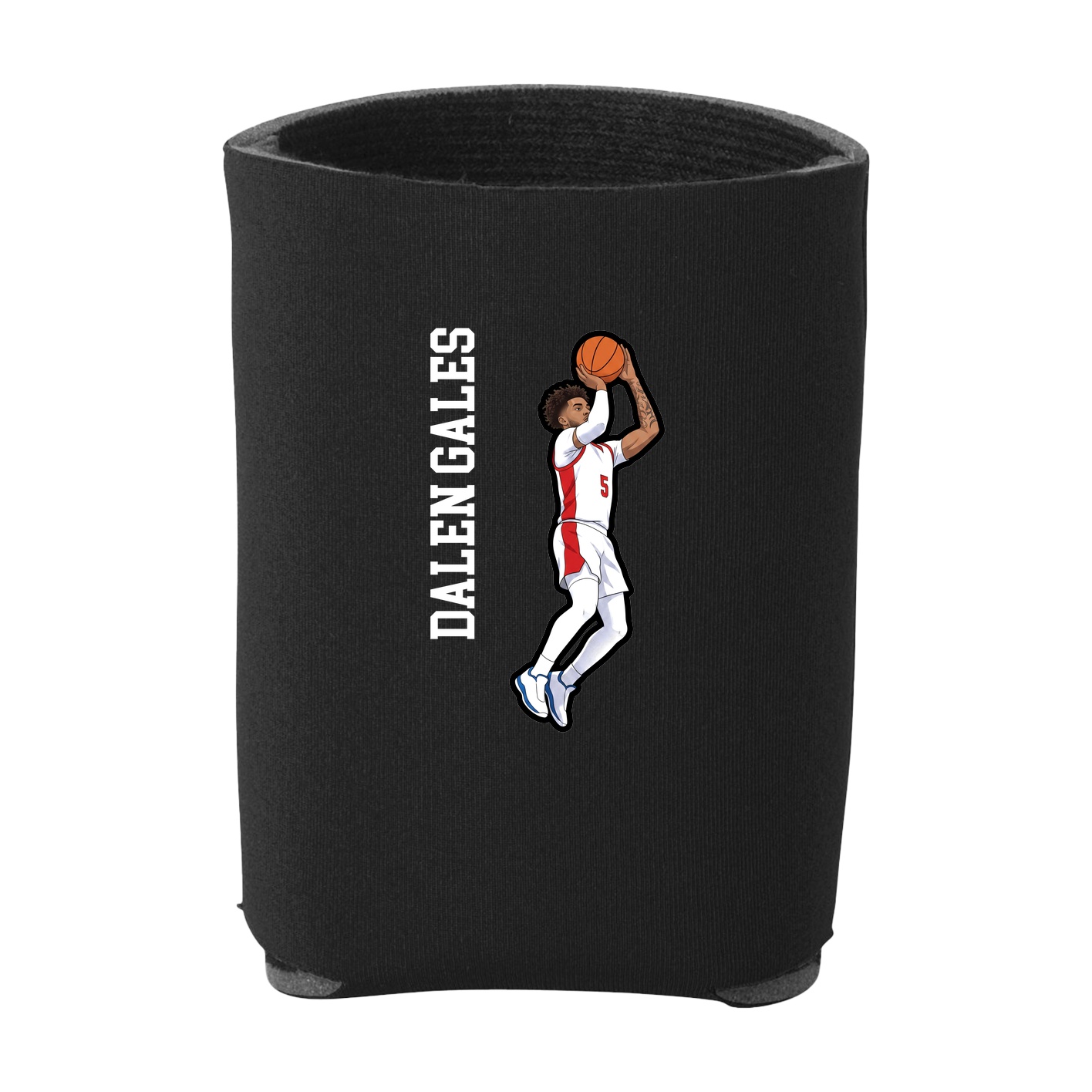 Can Holder — Name Vertical in Black